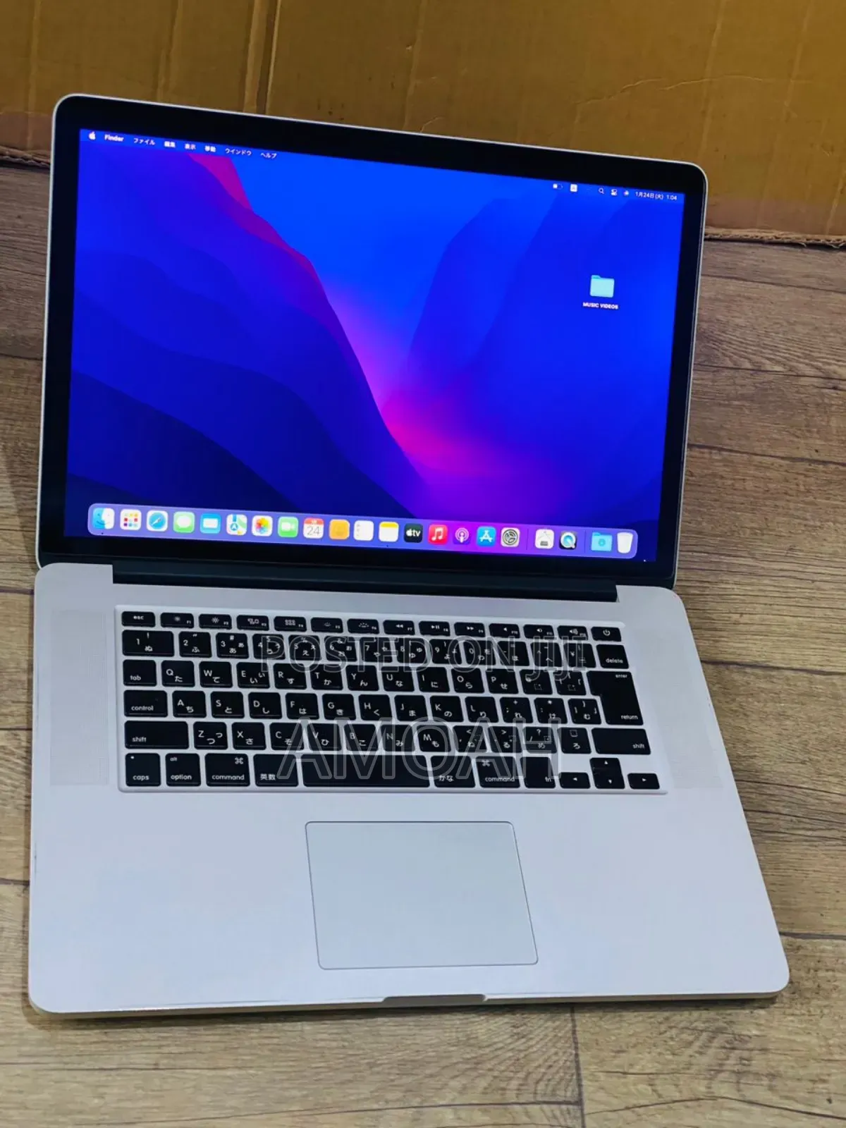 Laptop Apple MacBook Pro 2015 16GB Intel Core i7 SSD 512GB