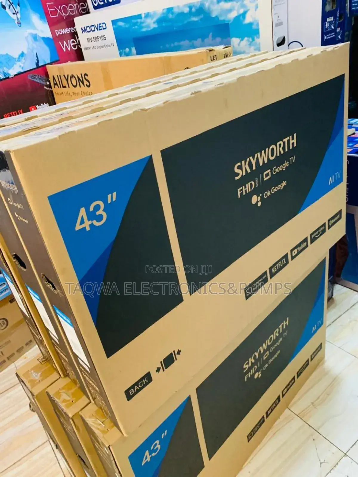 Google Skyworth 43inch Android Tv