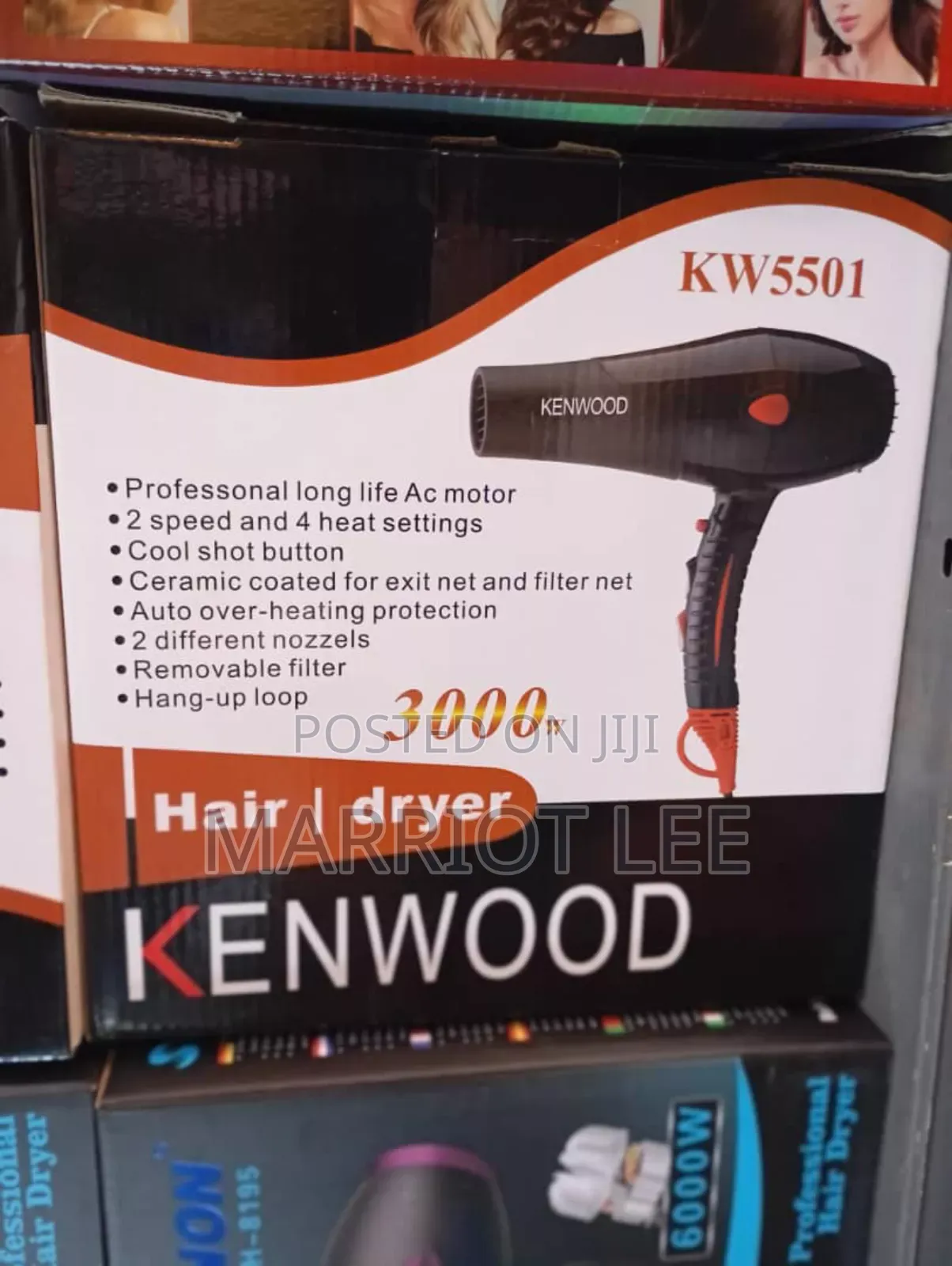 Kenwood Hair Dryer With Comb