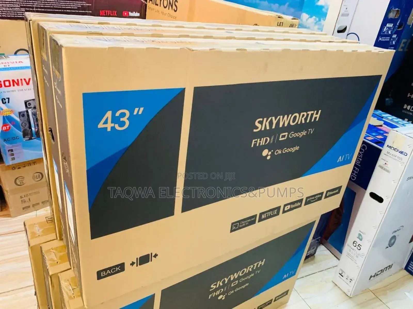 Fresh Skyworth 43inch Smart Google Tv