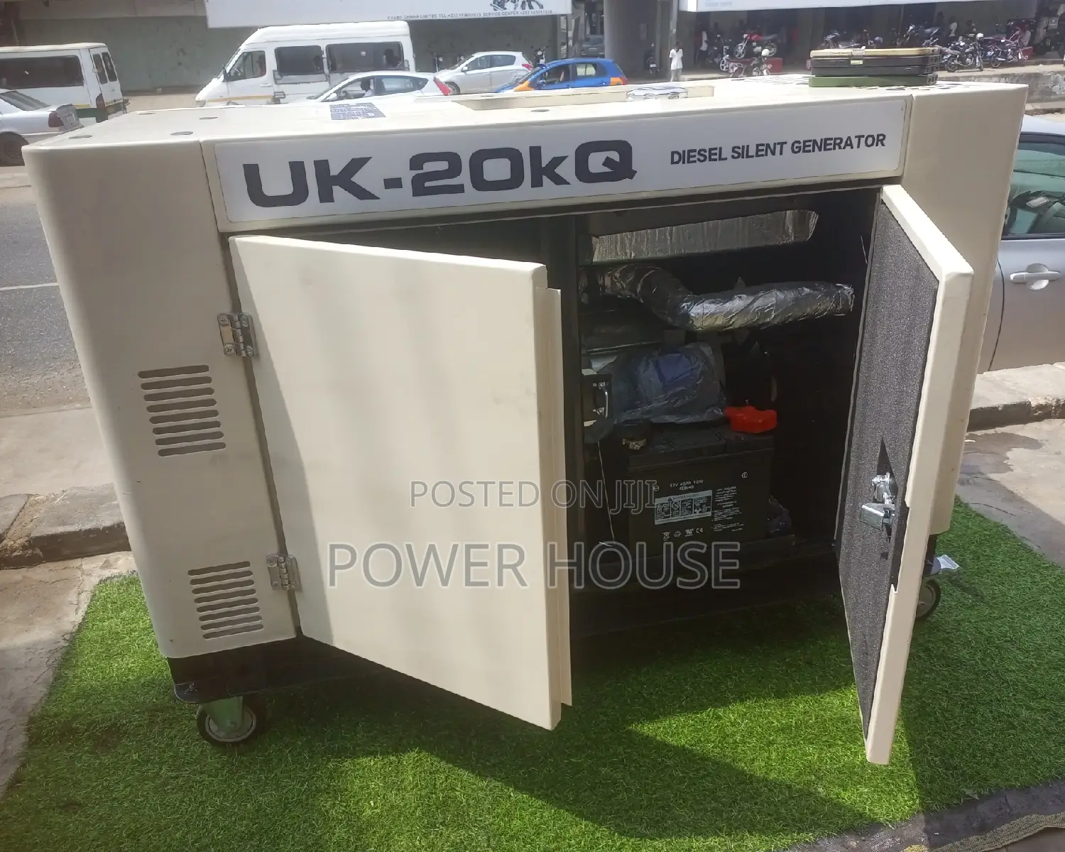 Great Double Doors Engine Generator 20kva 22000w 230v by UK