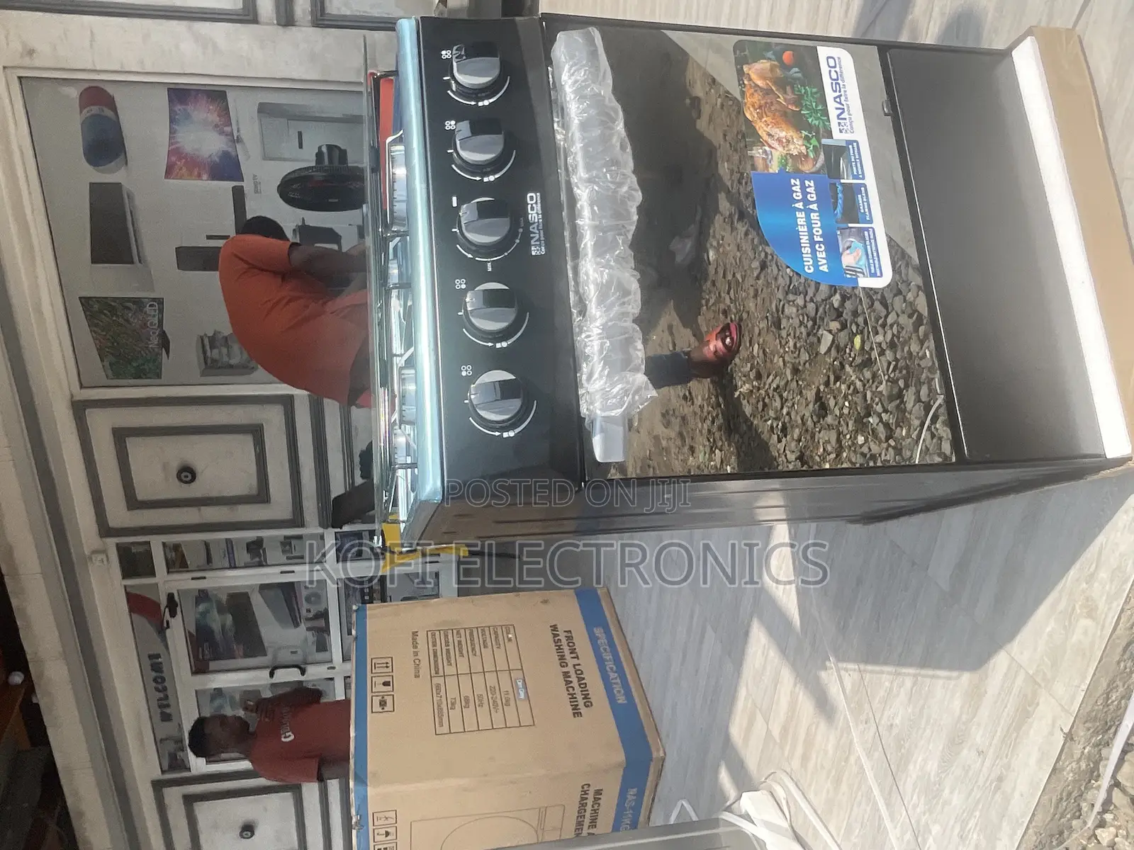Reliable Nasco Gas Cooker 4 Burner (50 X 50)Cm
