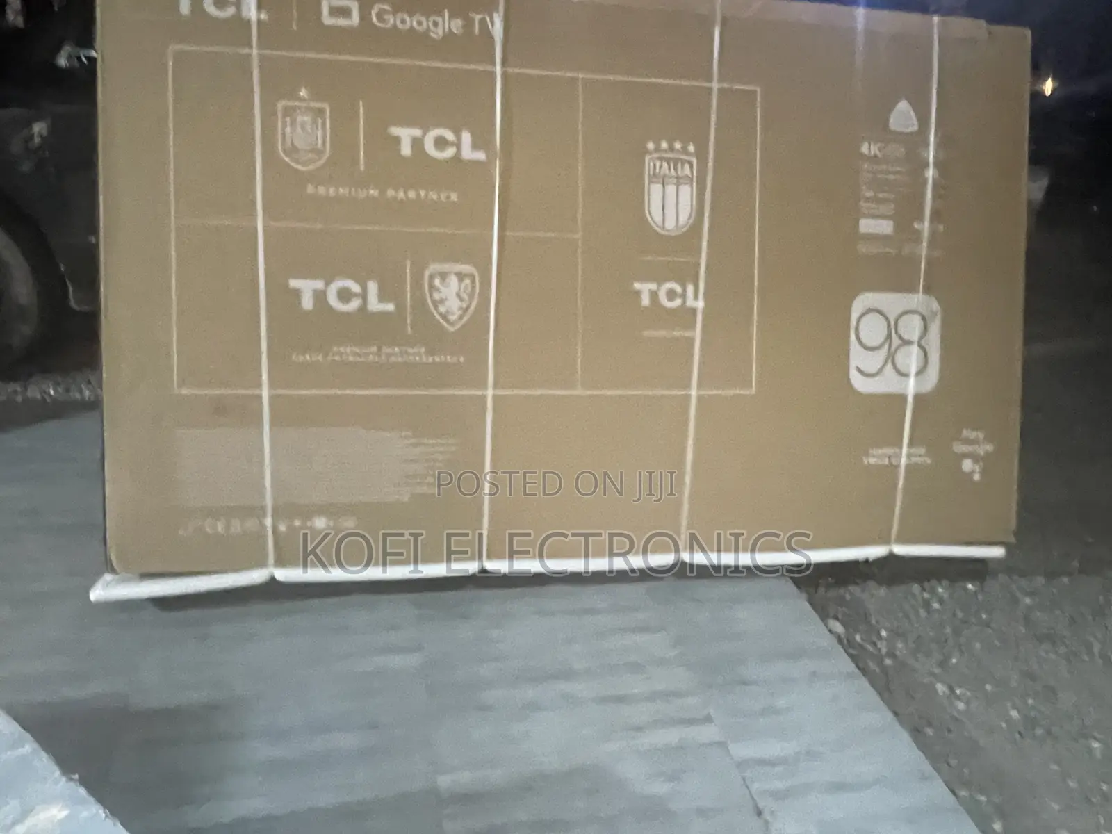 Buy TCL Qled 4K Smart Android TV 98-inches 98C655