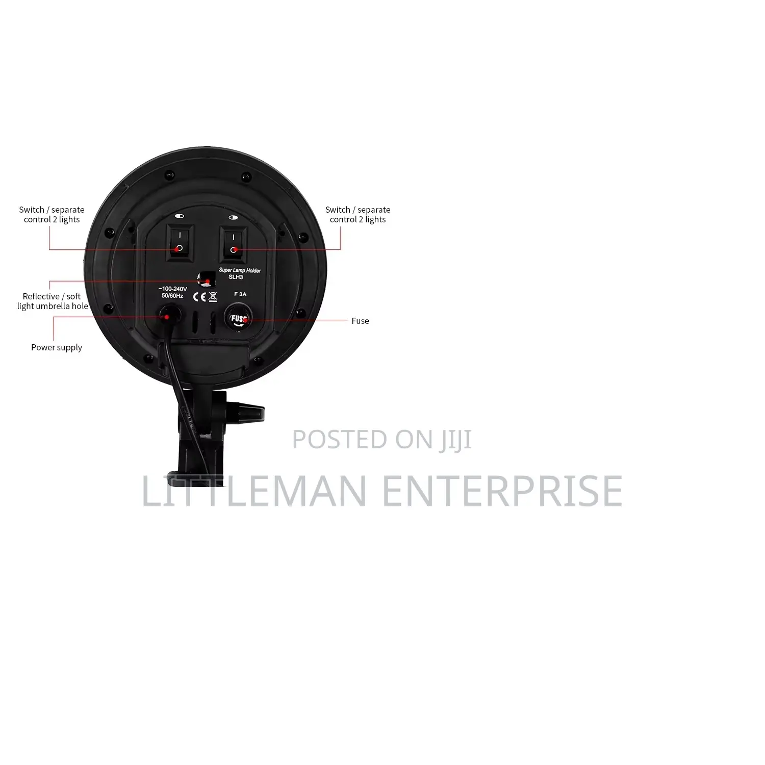 Photo Studio E27 Bulb Holder for Photography