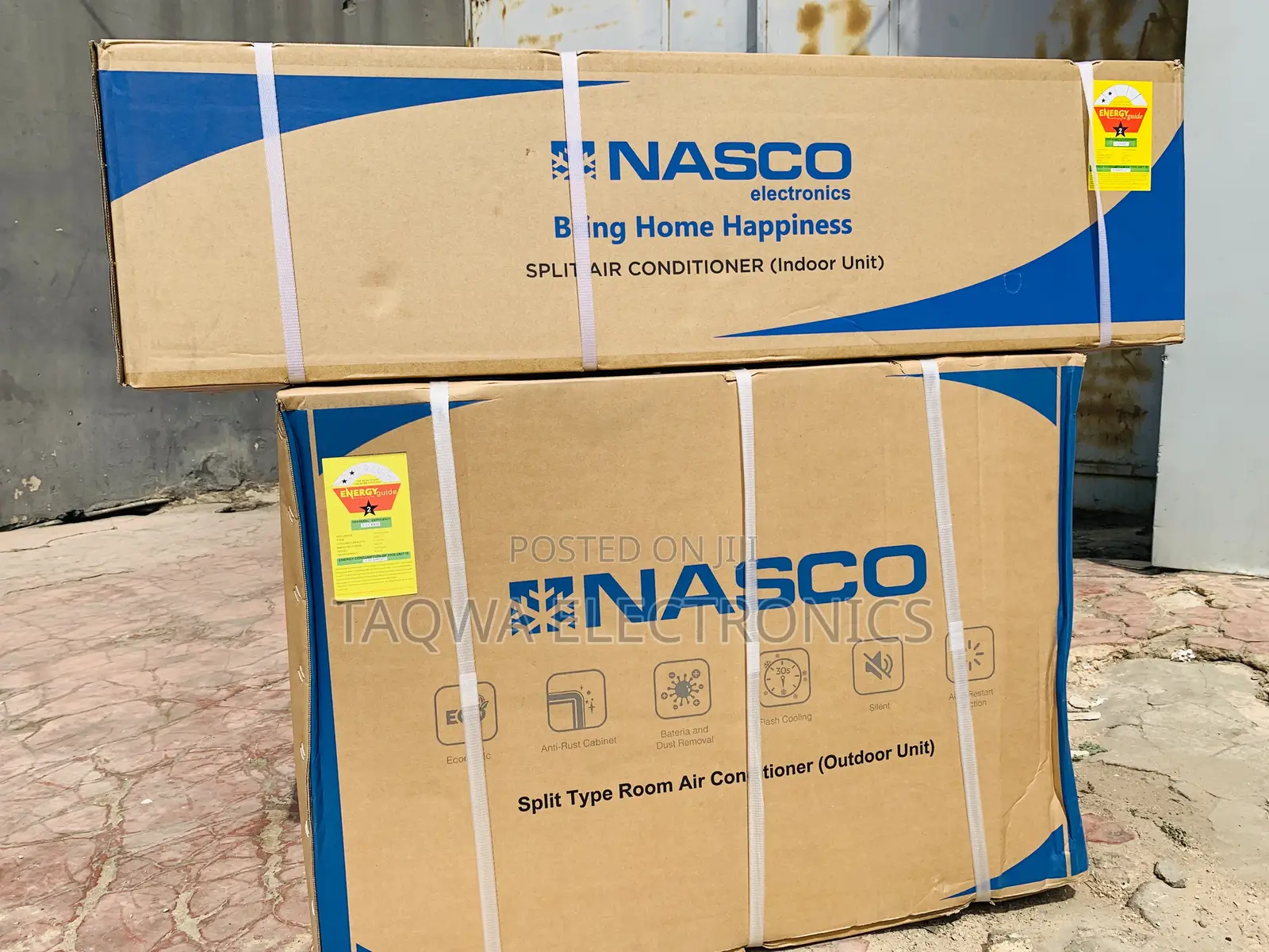 No-Noise -Nasco 2.5hp Air Conditioner