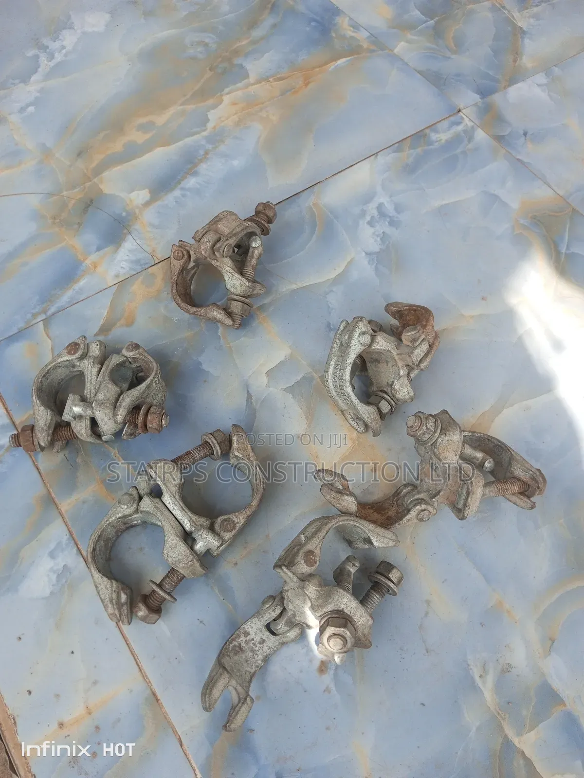 Galvanized Couplers for Scaffolding Available.