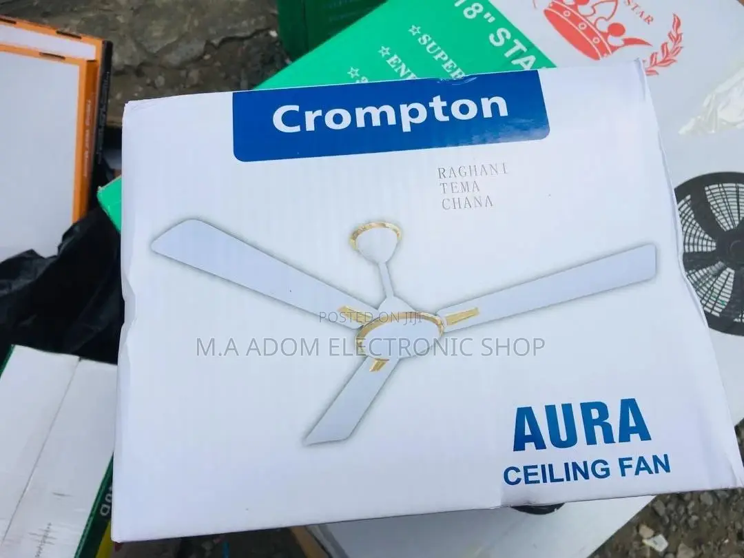 Crompton 56" Ceiling Fan: Powerful Cooling for Large Spaces