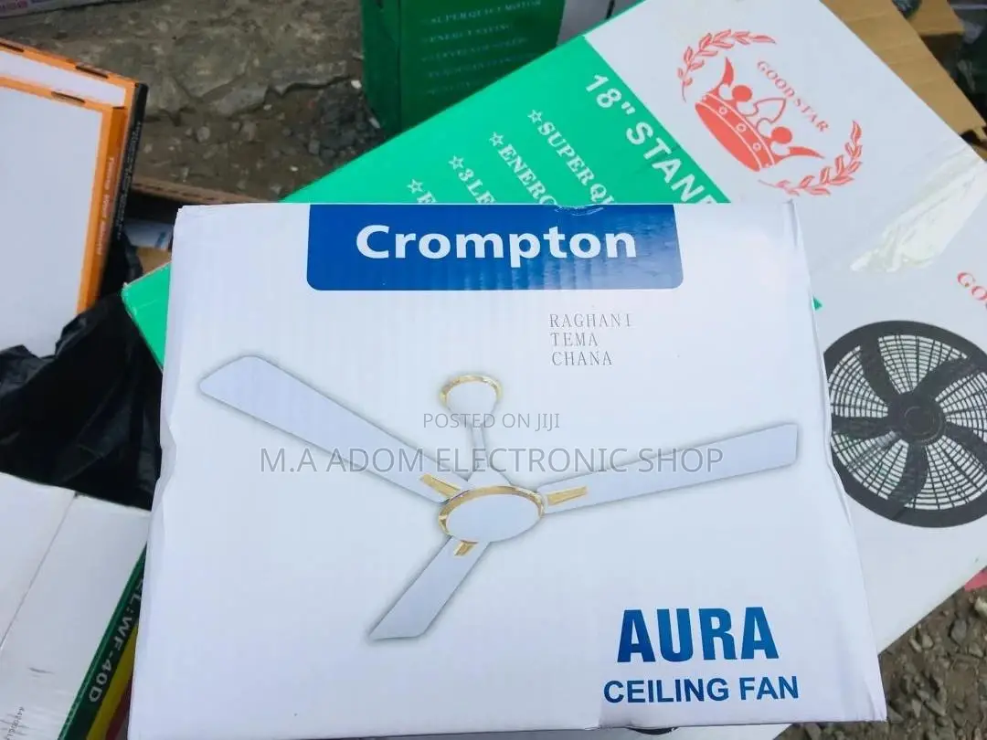 Crompton 56" Ceiling Fan: Cool Comfort for Large Spaces