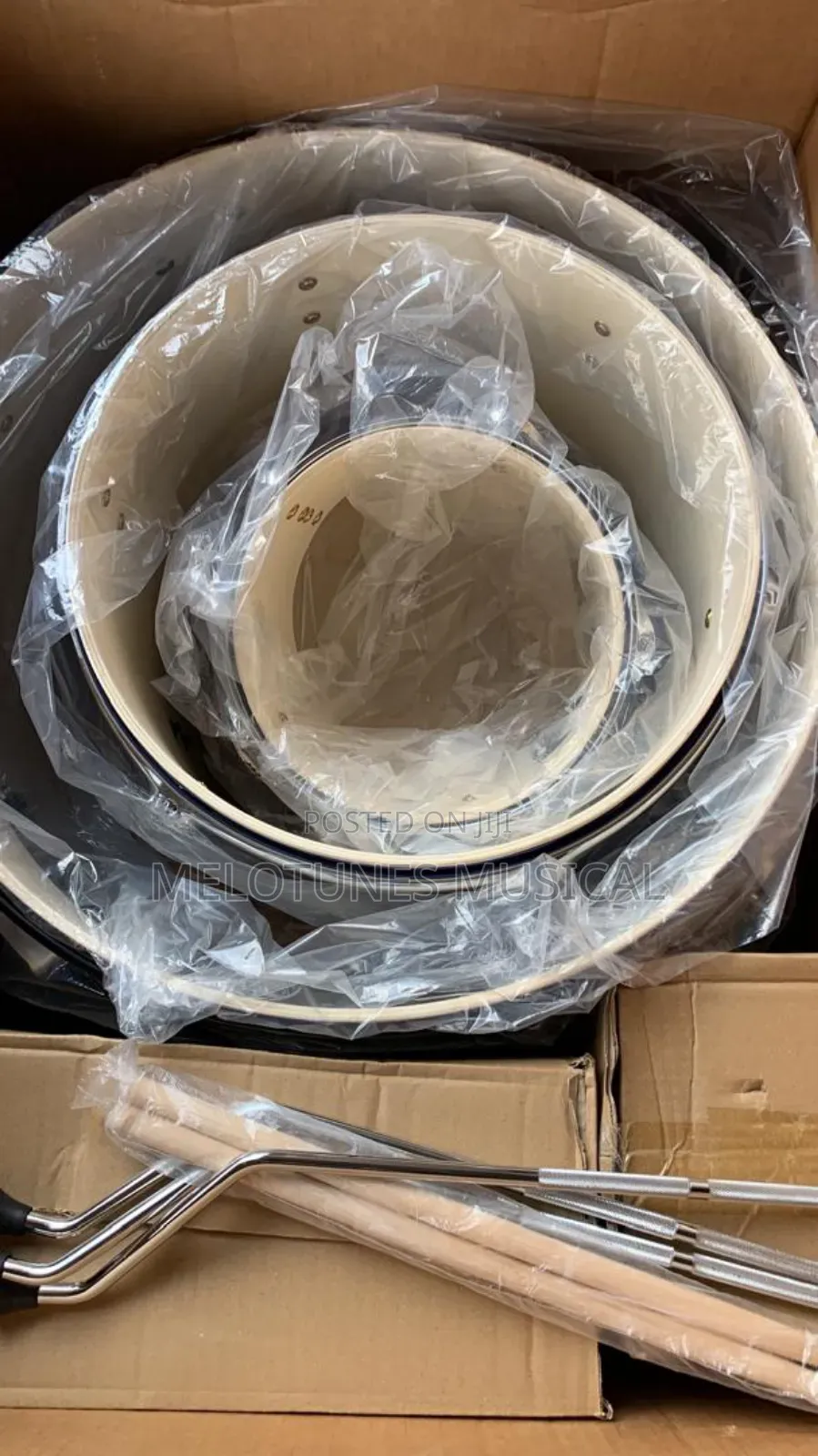 Yamaha 5set Drums [Blue]