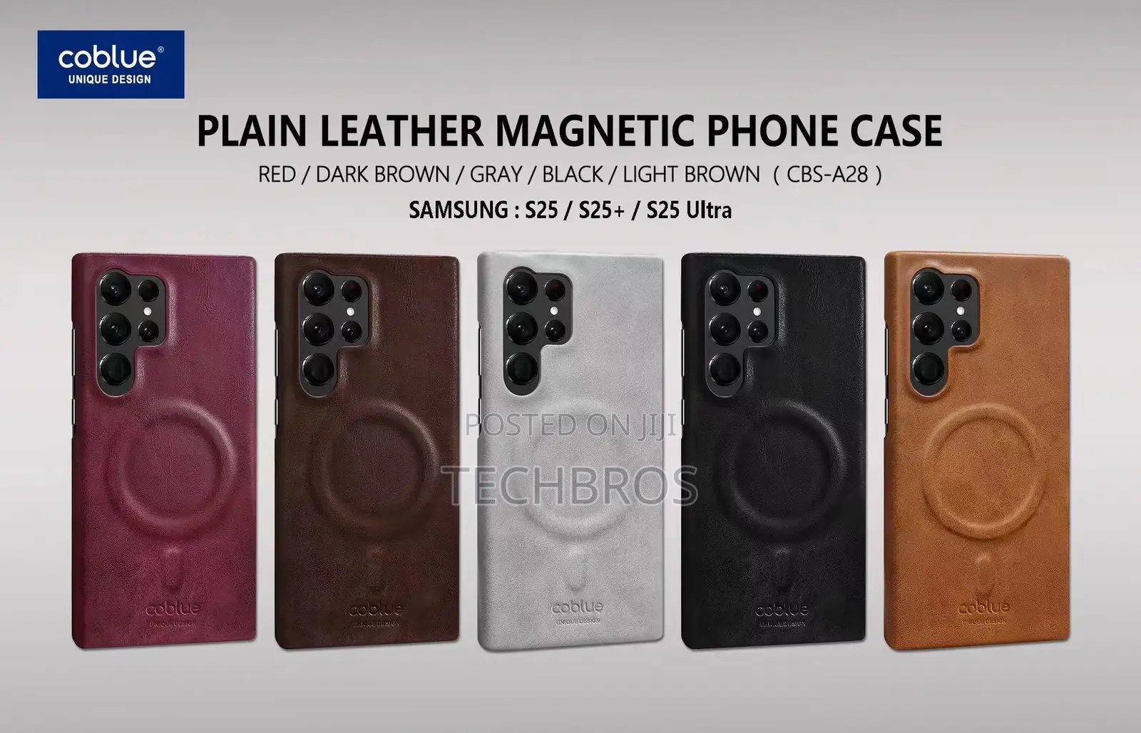 Samsung S24 Ultra/ 25ultra Magnetic Leather Case
