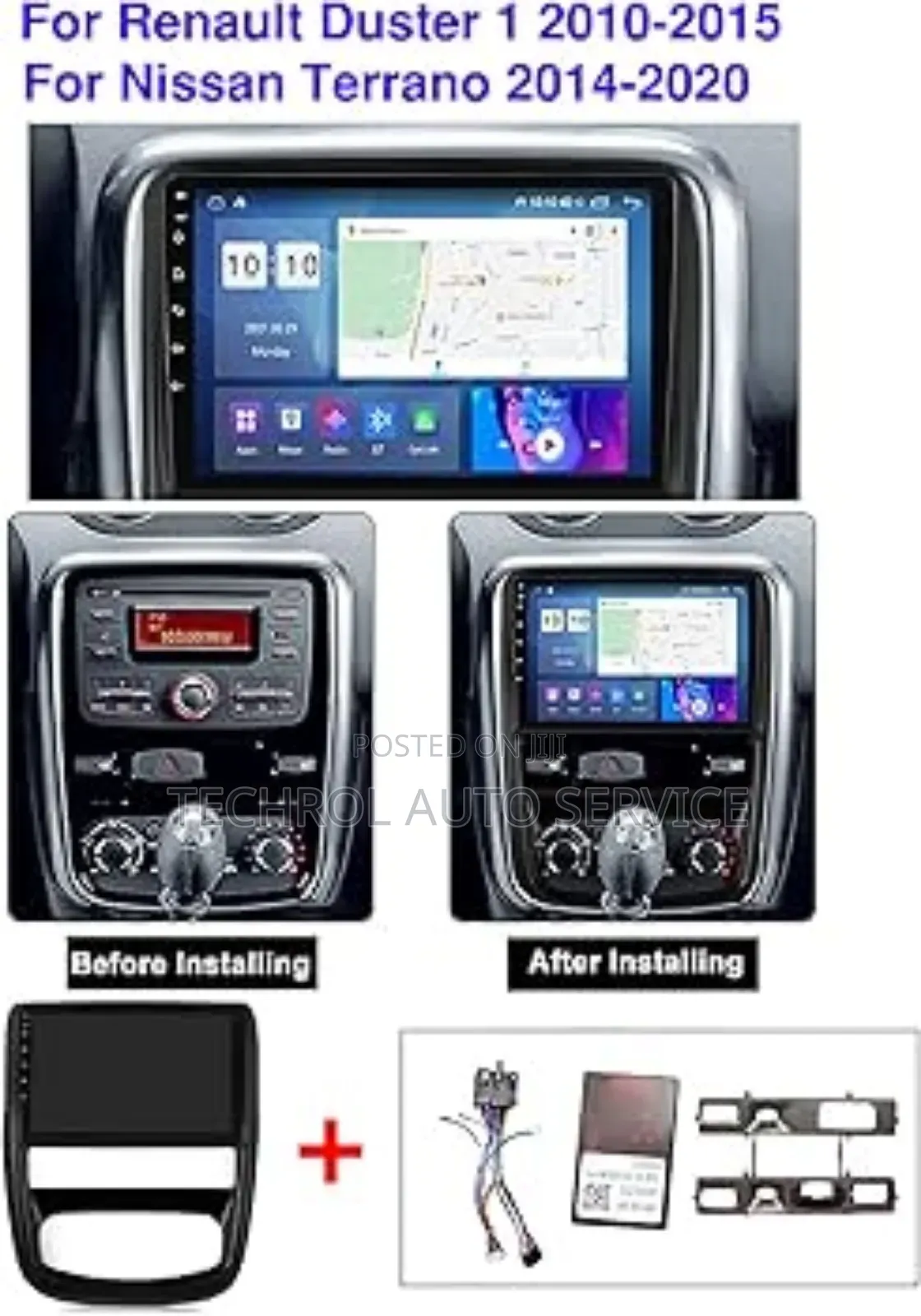 2010 Renault Duster/Terrano Radio,Andriod N Apple Carplay