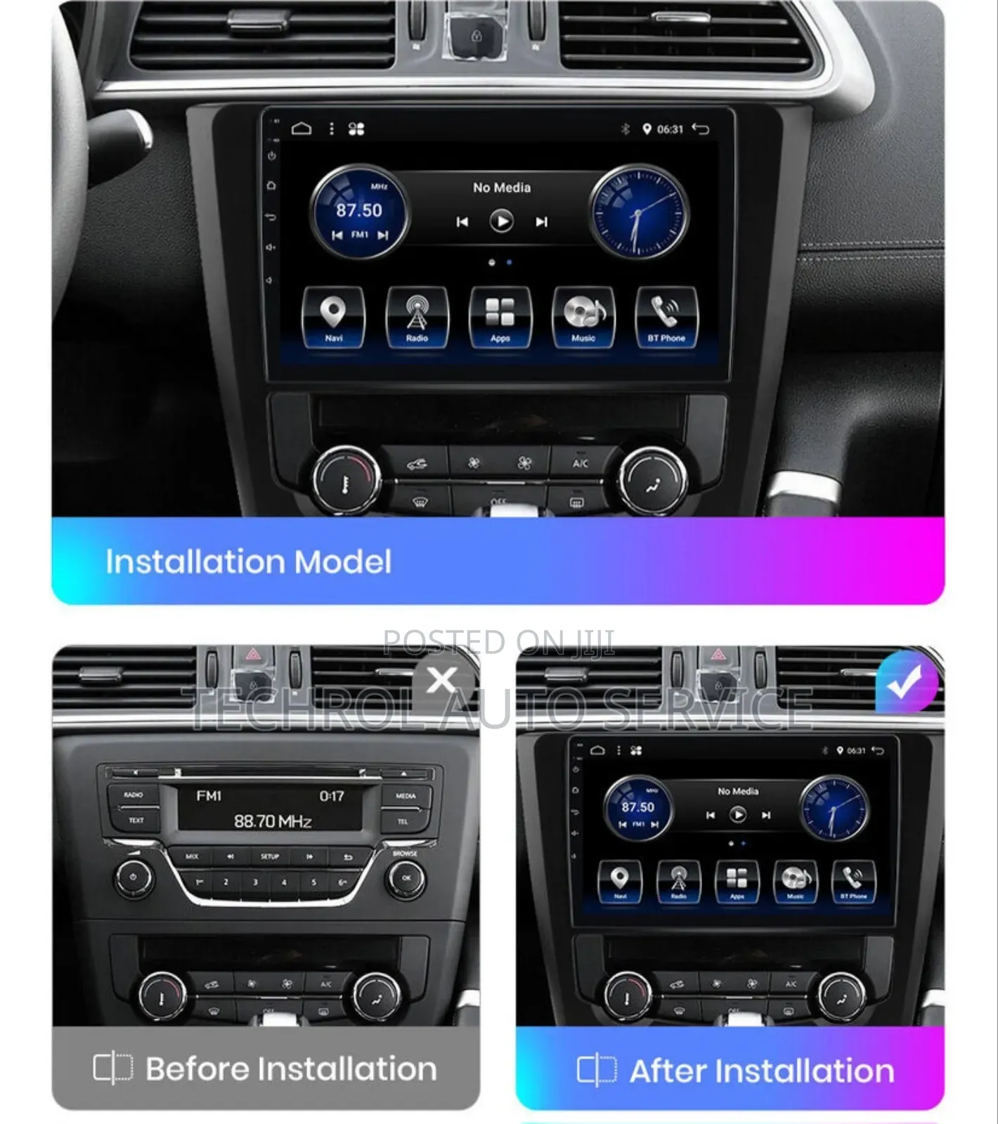 Renault Kadjar 2015,2016,2017 Andriod Radio,Carplay