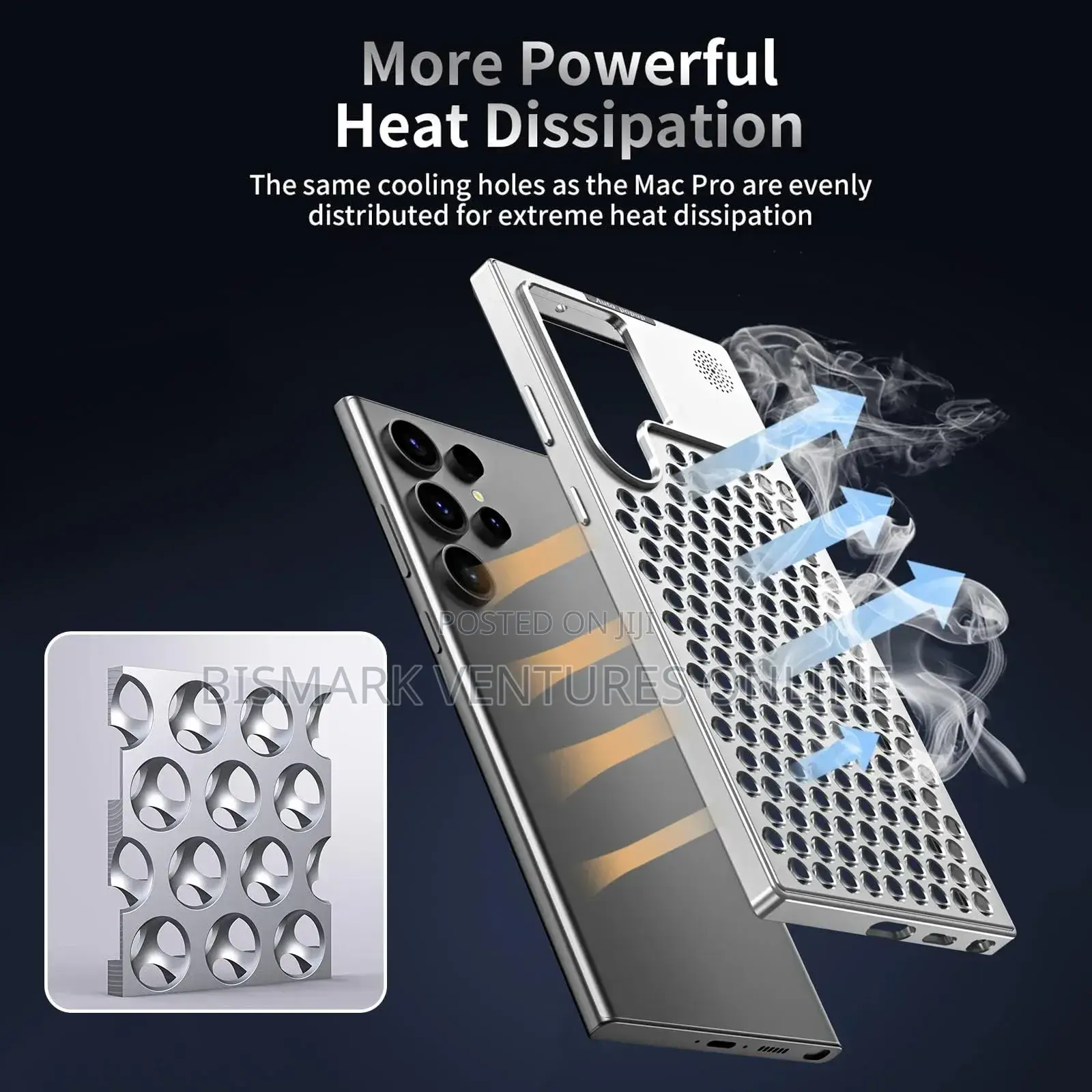 Samsung Galaxy S24/S25 Ultra Aluminum Metal Phone Case