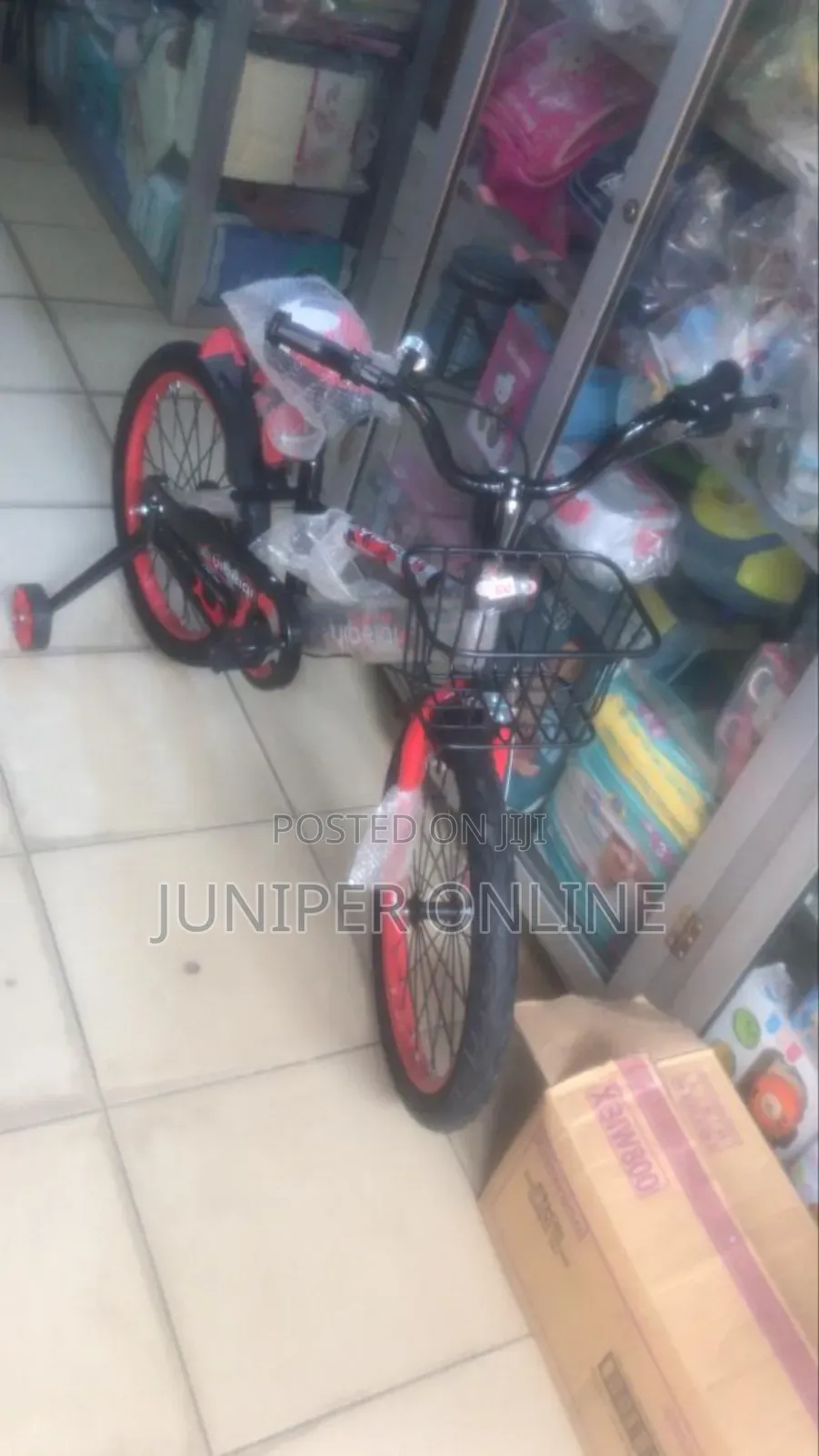 Kids Bicycle Red Size- 20