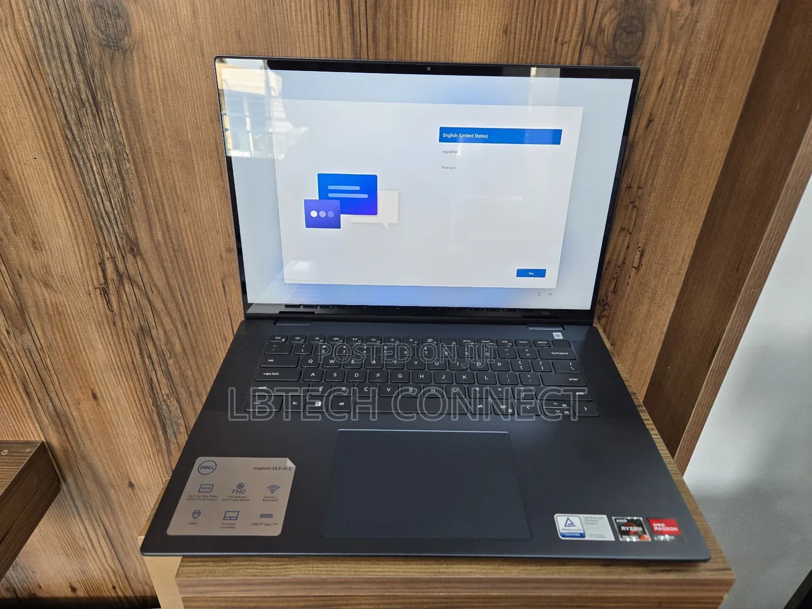 New Laptop Dell Inspiron 7306 16GB AMD SSD 1T