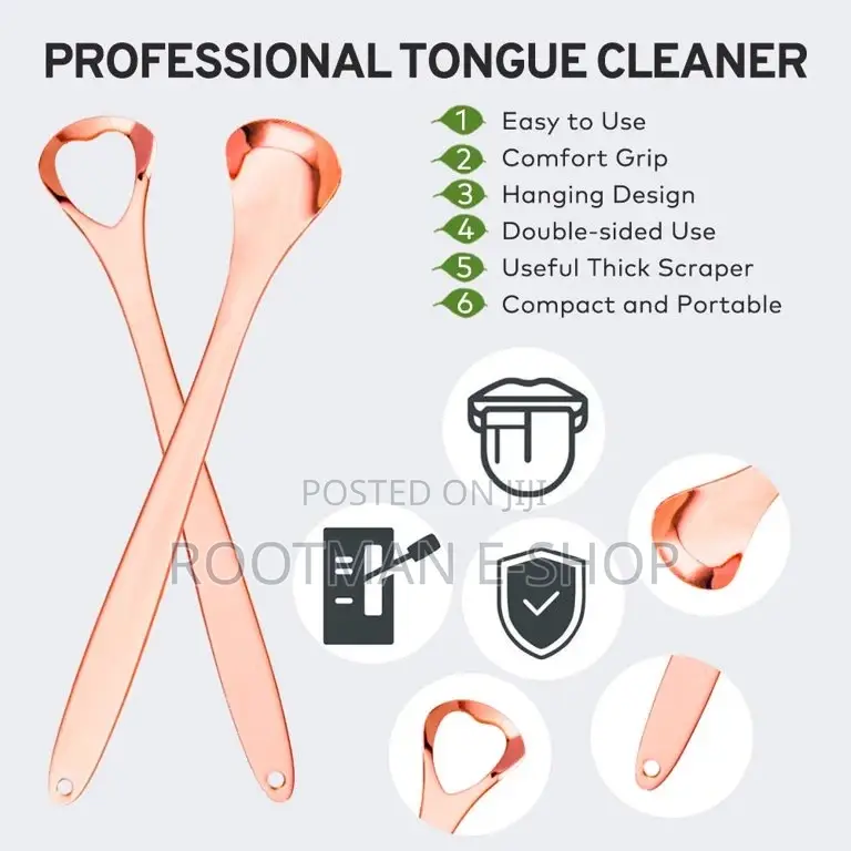 3 PCS Metal Tongue Scraper, Tongue Scrapers For Adults