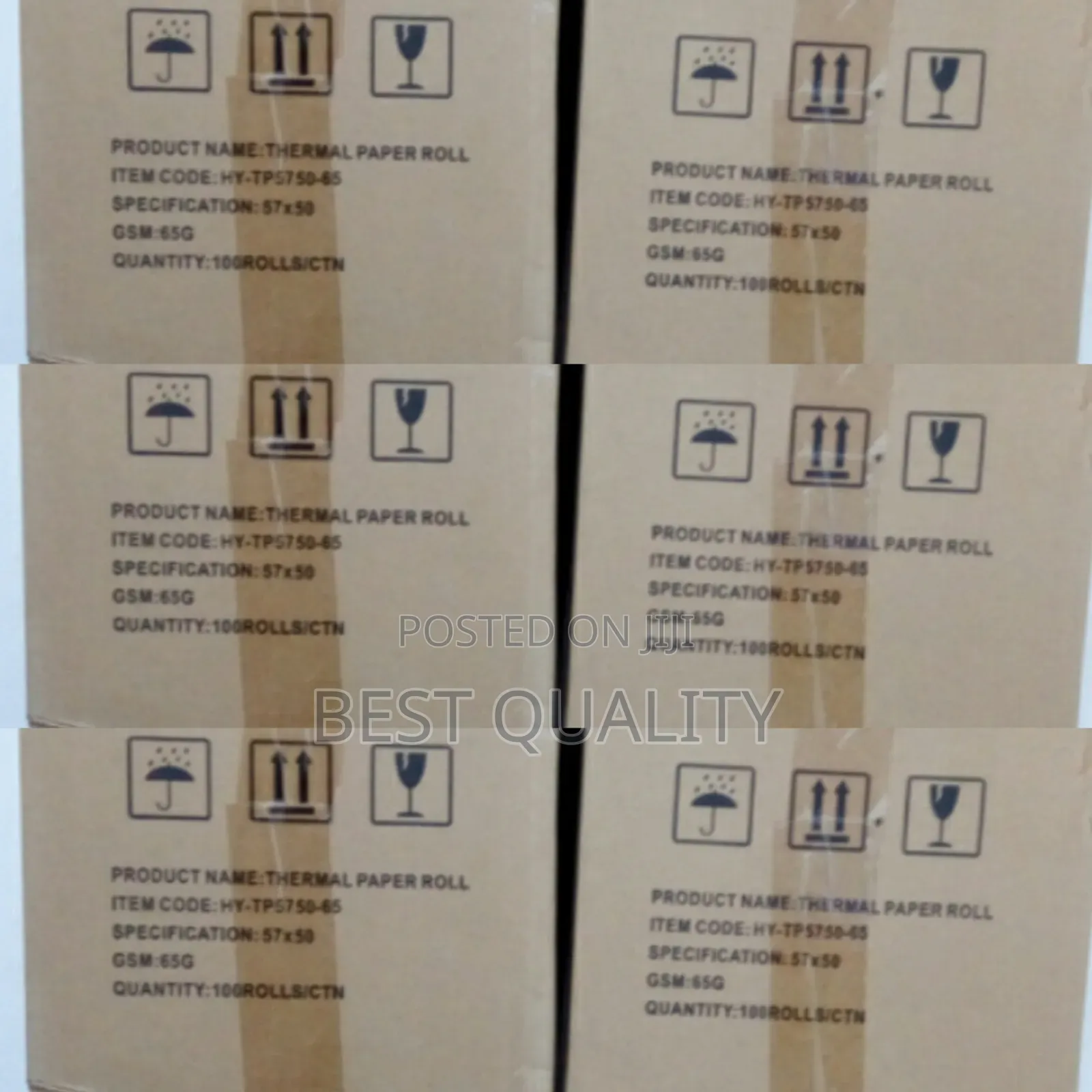 57mm X 40mm Thermal Receipt Paper (100 Rolls)