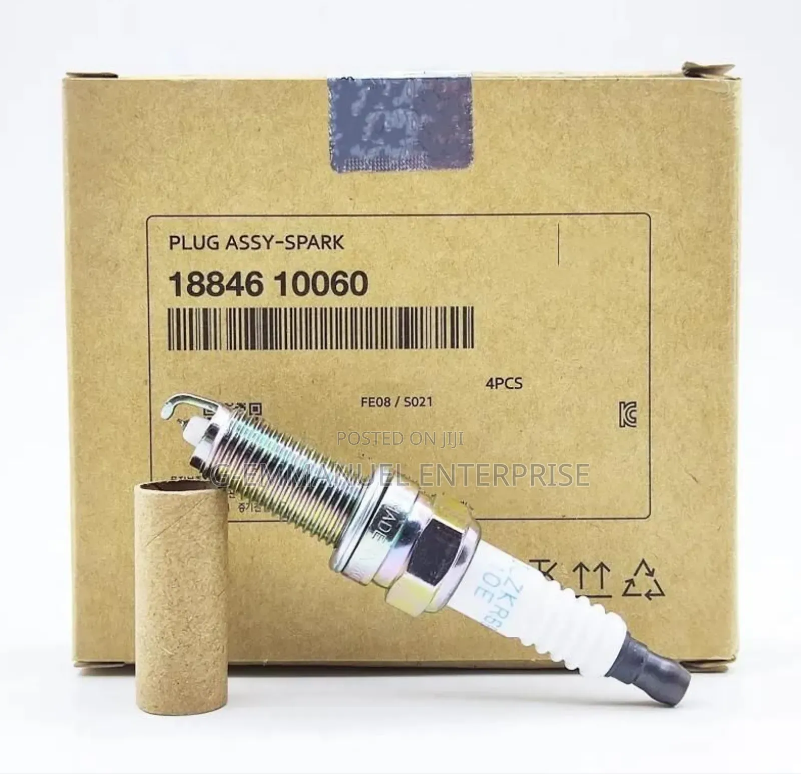 Hyundai Santa Fe 2013-16 Spark Plugs Original Korean.