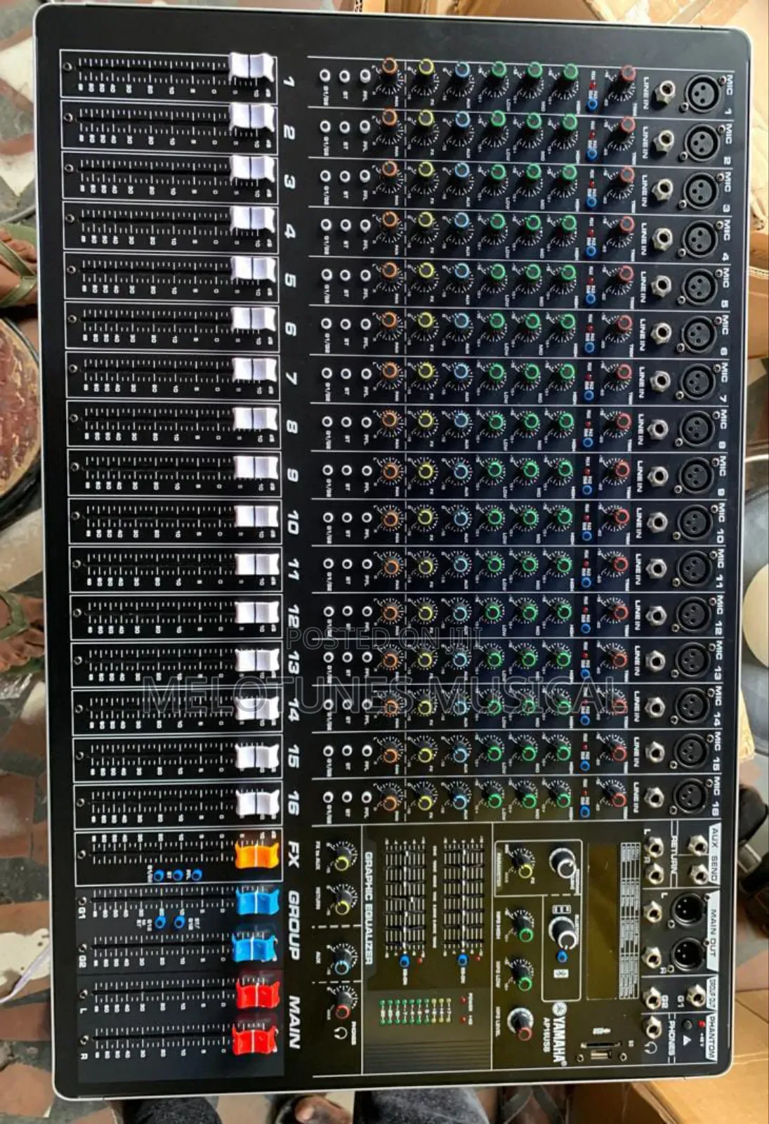 Yamaha AP16USB 16-Channel Mixer