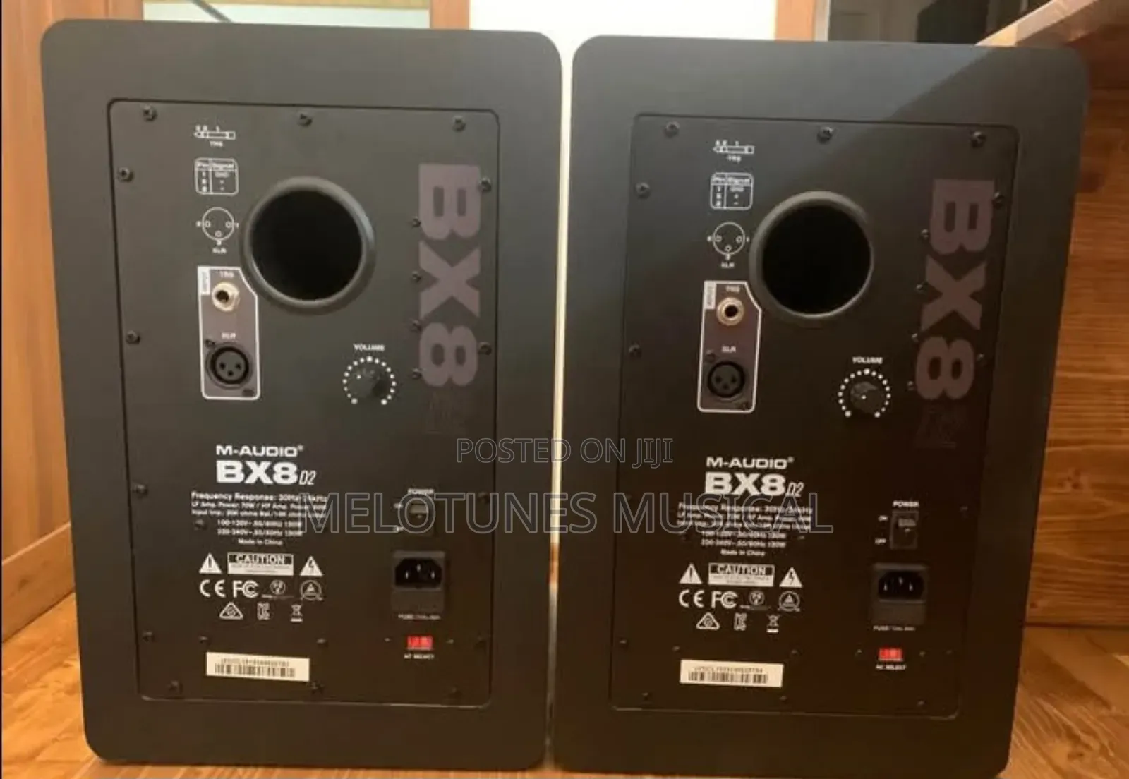 M-Audio Bx8 D2 130-Watt Bi-Amplified Studio Monitors