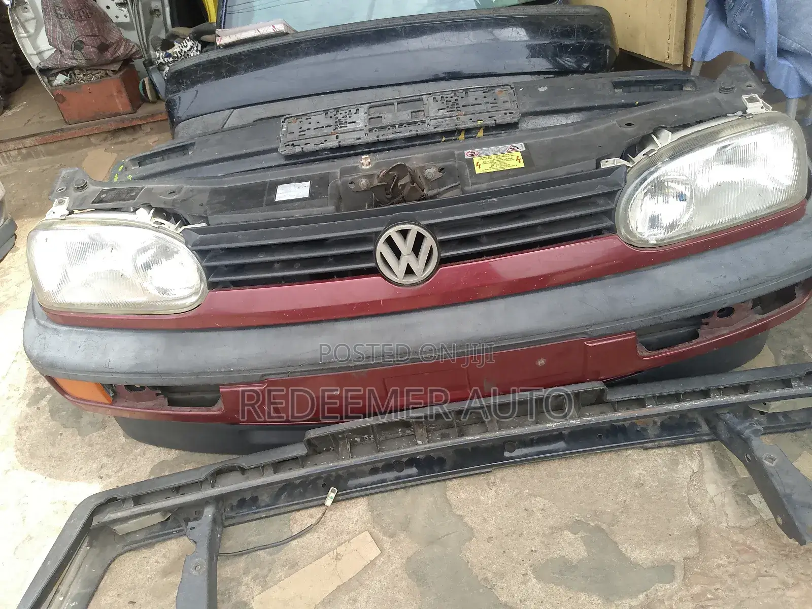 Vw Golf 3 Front Cut/ Volkswagen Mk3 Front Cut