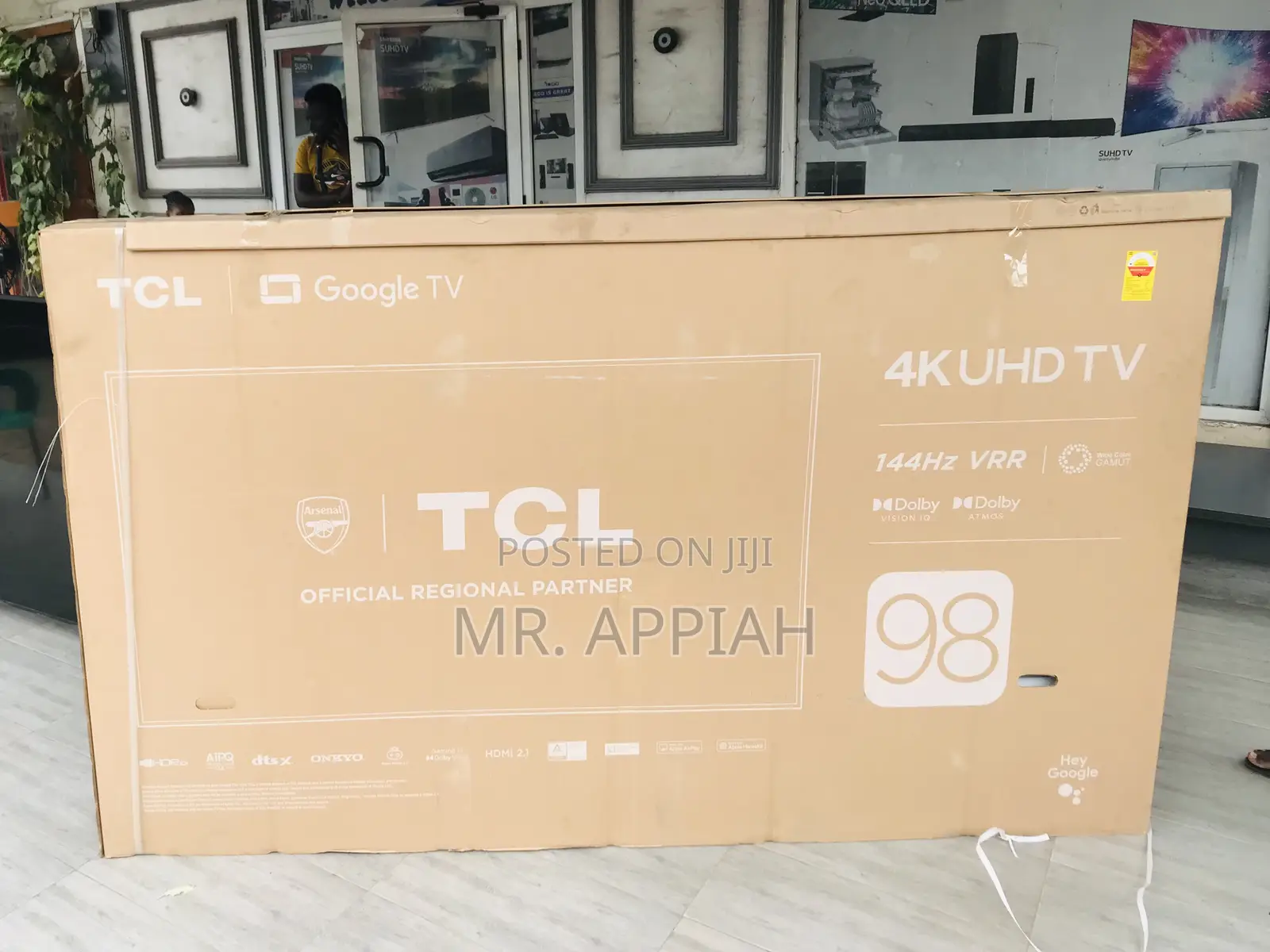Affordable TCL 98 Inch 98c655 Qled Smart Television.
