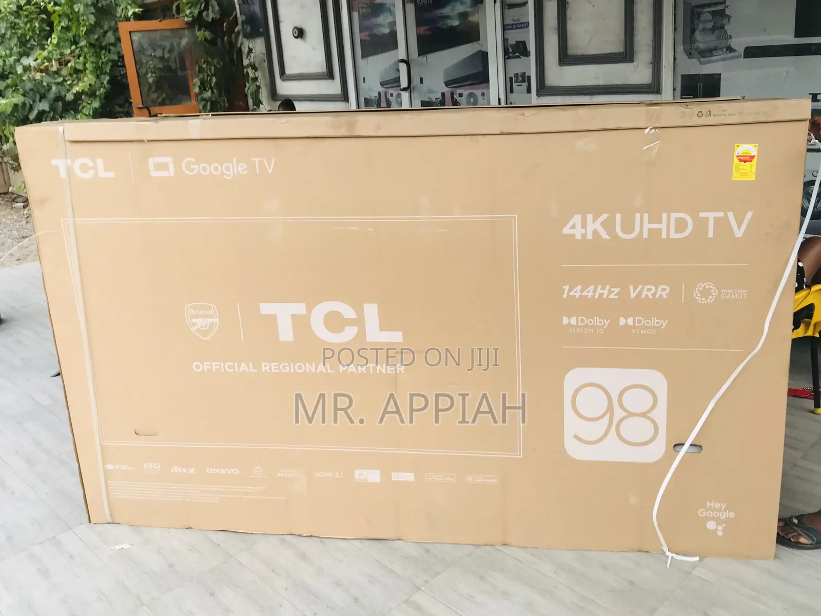 Affordable TCL 98 Inch 98c655 Qled Smart Television.