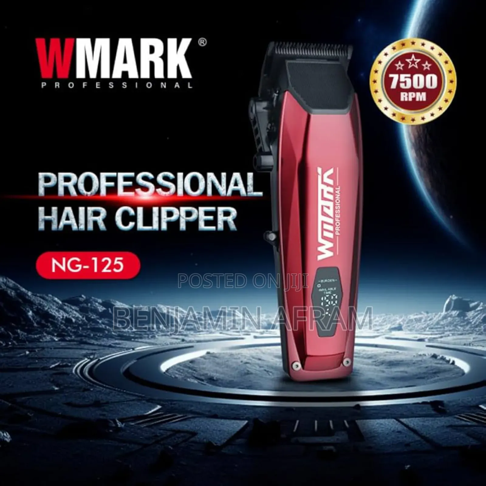 Hair Clipper Barbering Machine NG125