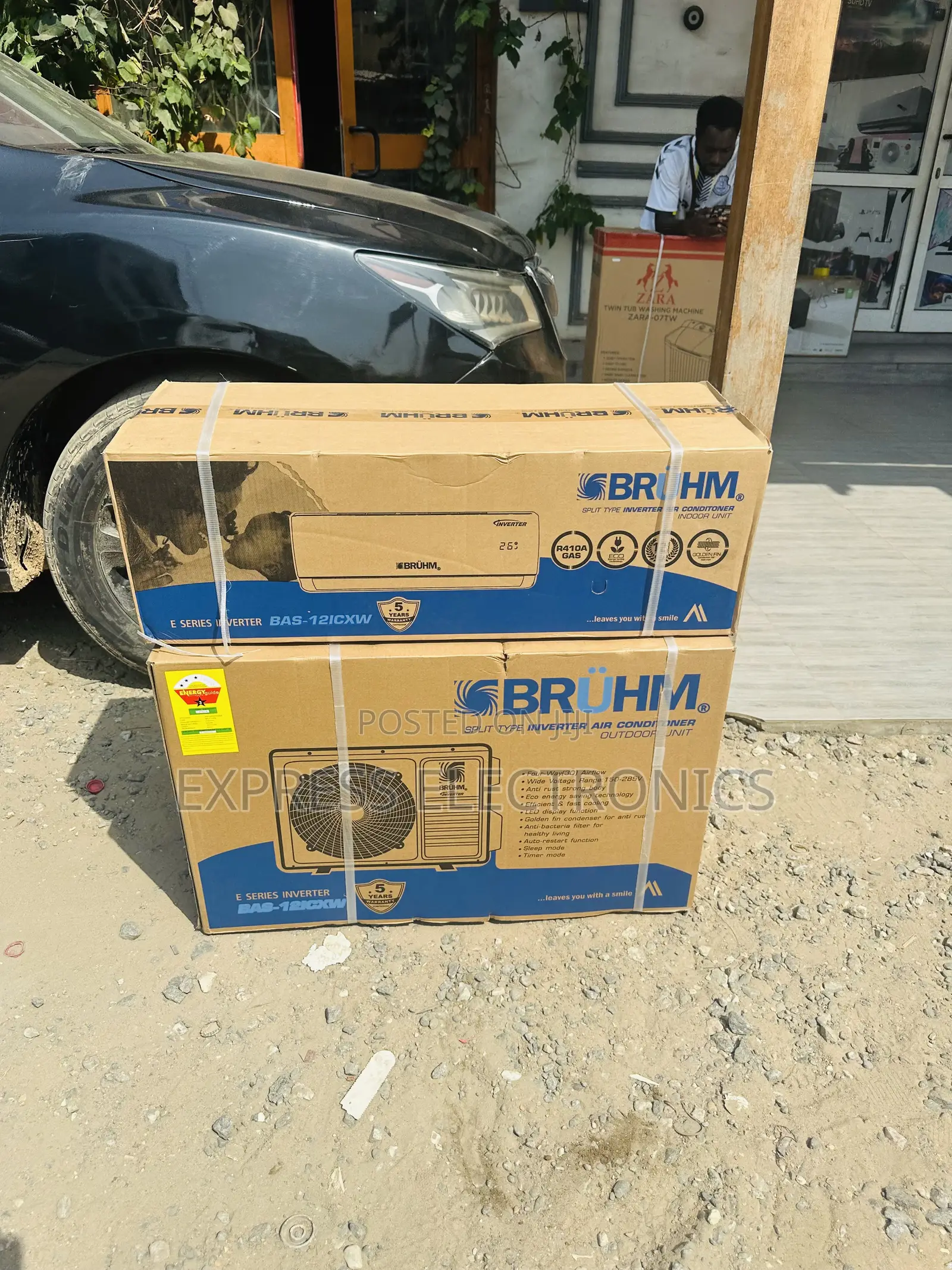 Ultra Modern Inverter Bruhm Split 2.5hp