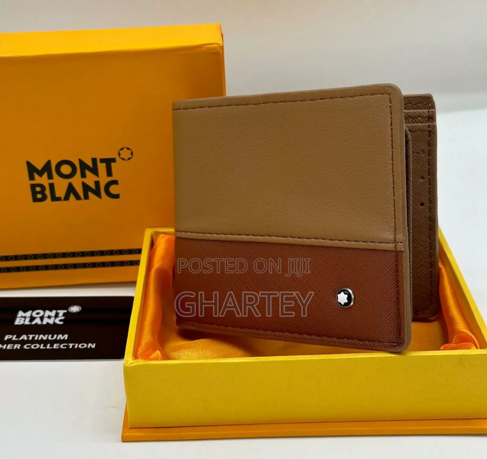 Mont Blanc Quality Leather Men's Wallet