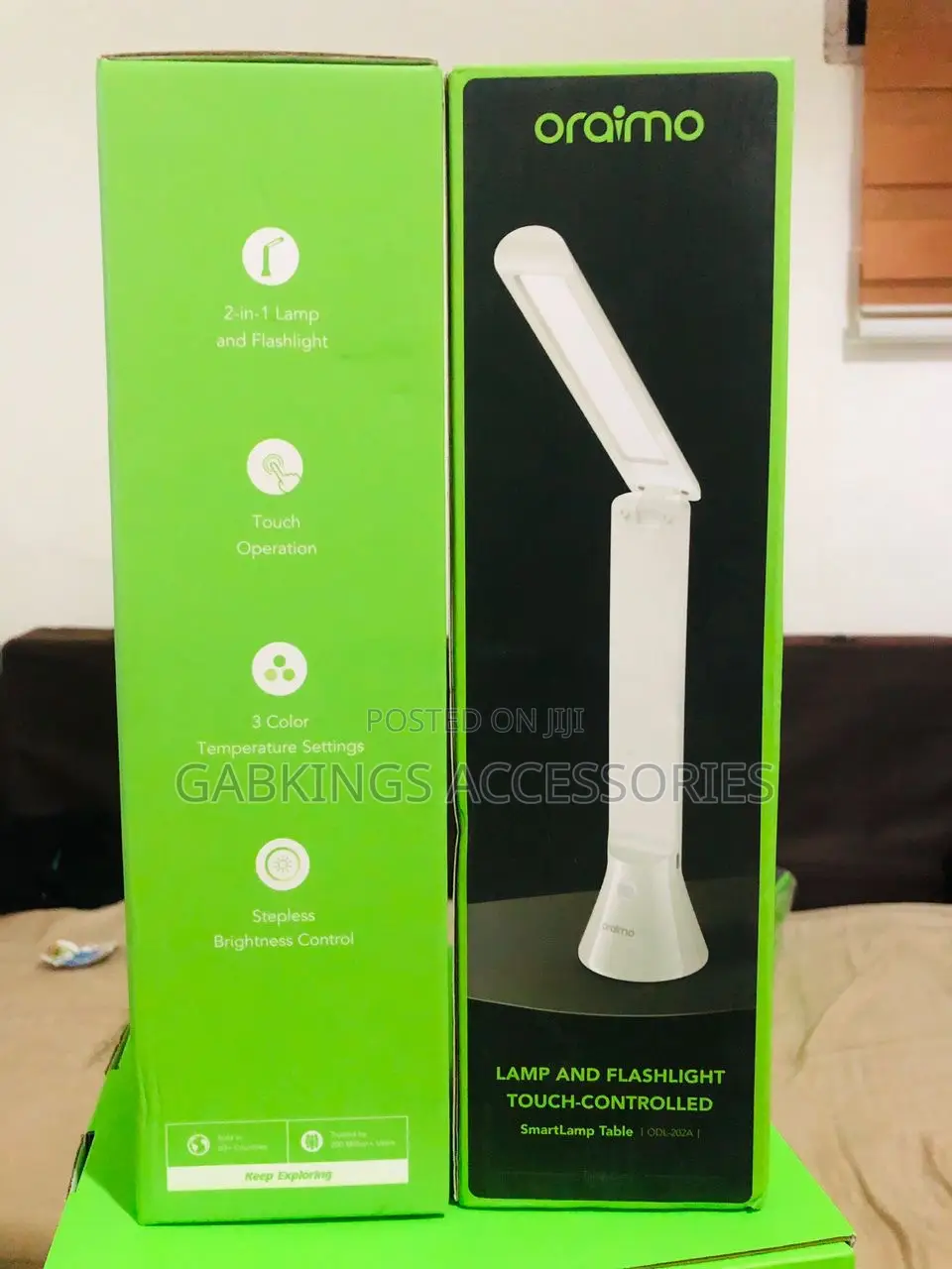 Oraimo Lamp Flashlight -Touch Controlled