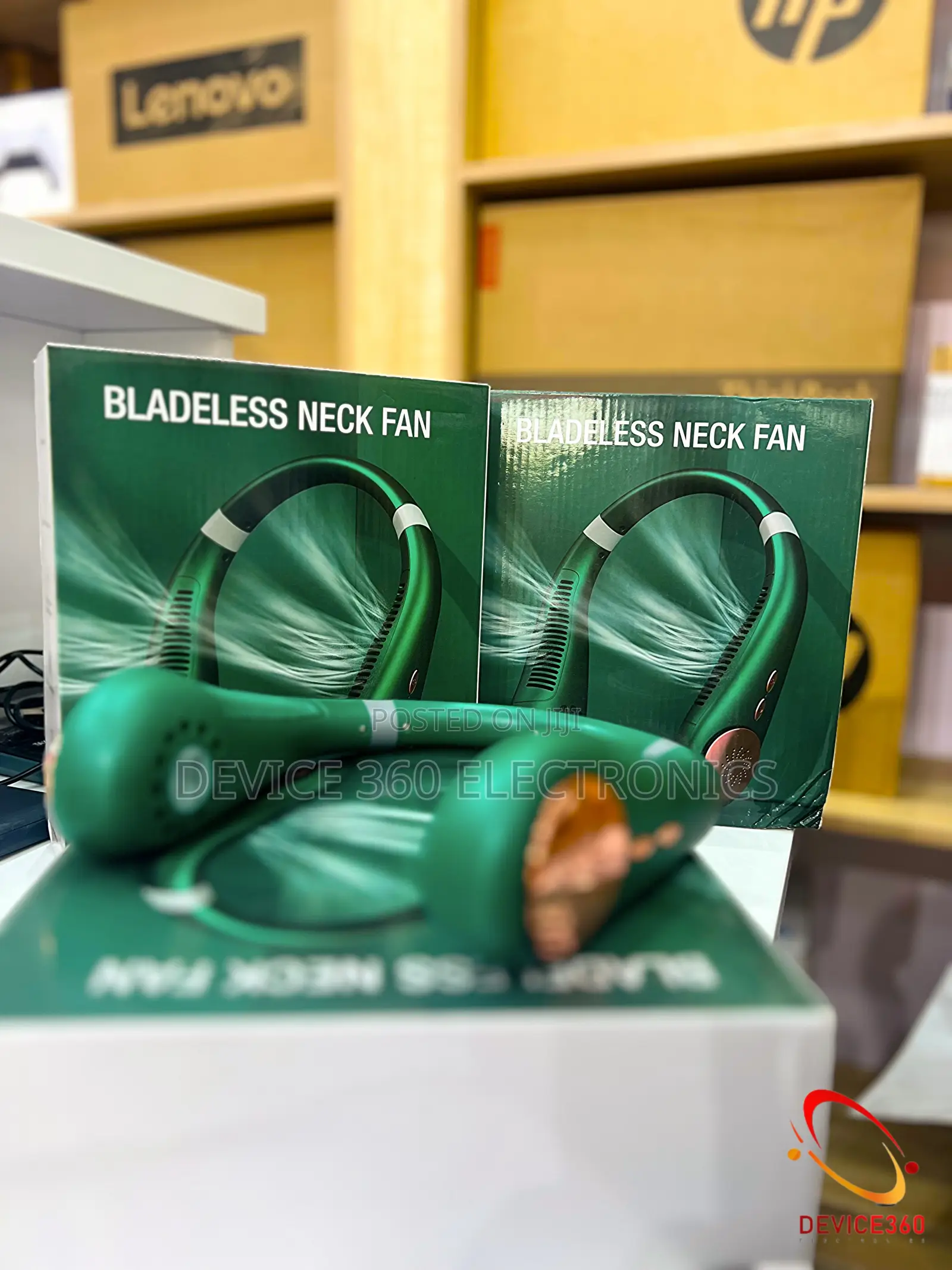 New Rechargeable Bladeless Neck Fan