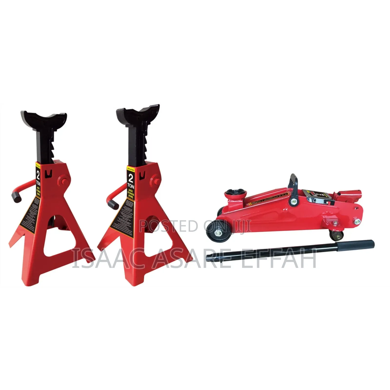 2ton Floor Jack and Jack Stand Combo.