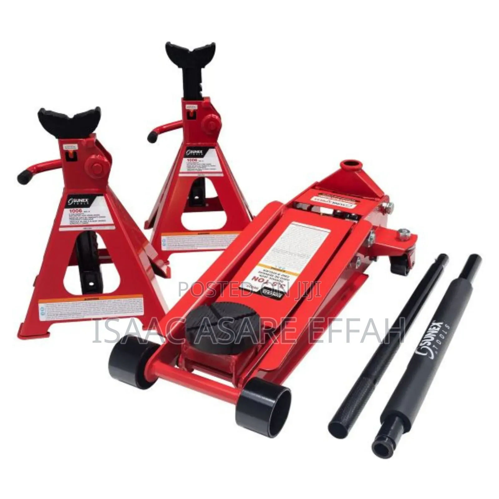 3ton Floor Jack and 6ton Jack Stand Combo.
