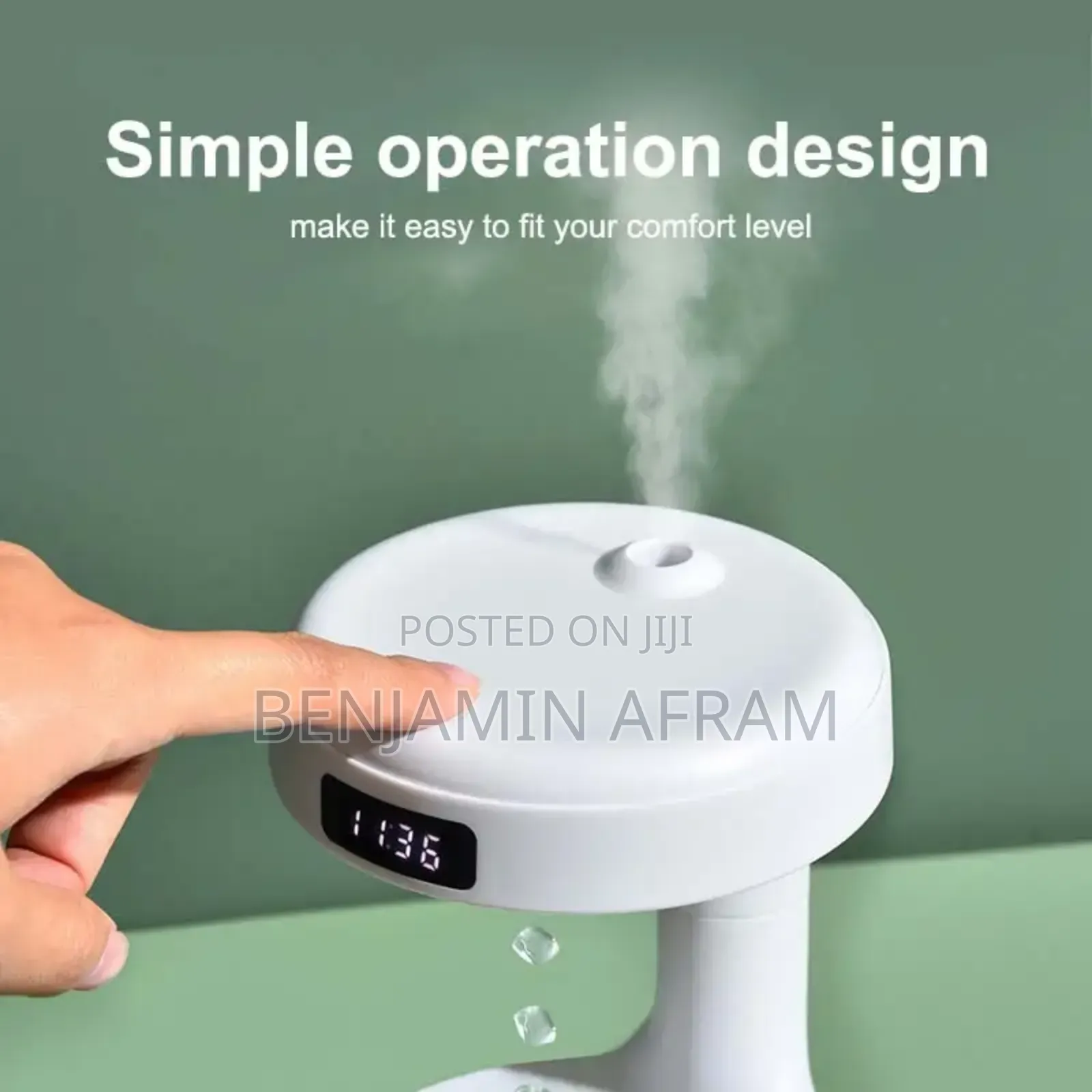 Antigravity Air Freshener Clock Diffuser