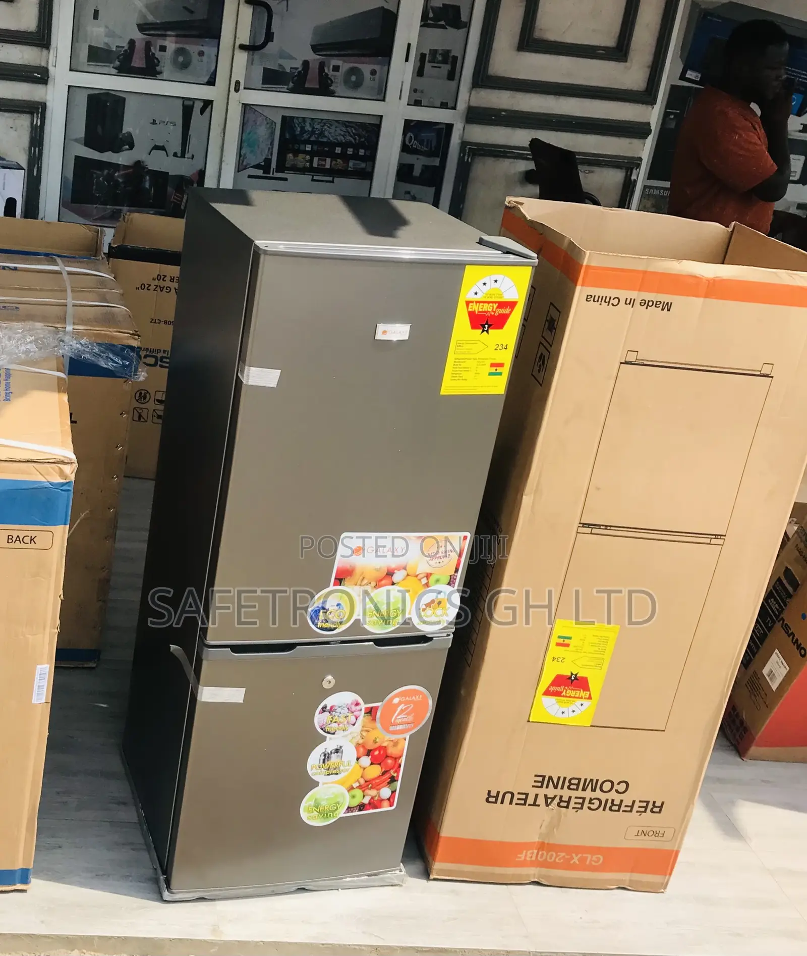 Call/Text GLX-200bg 240L Bottom Mount 2 Doors Fridge