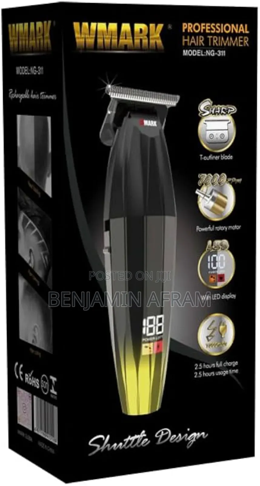 Wmark Original Hair Clippers NG 311