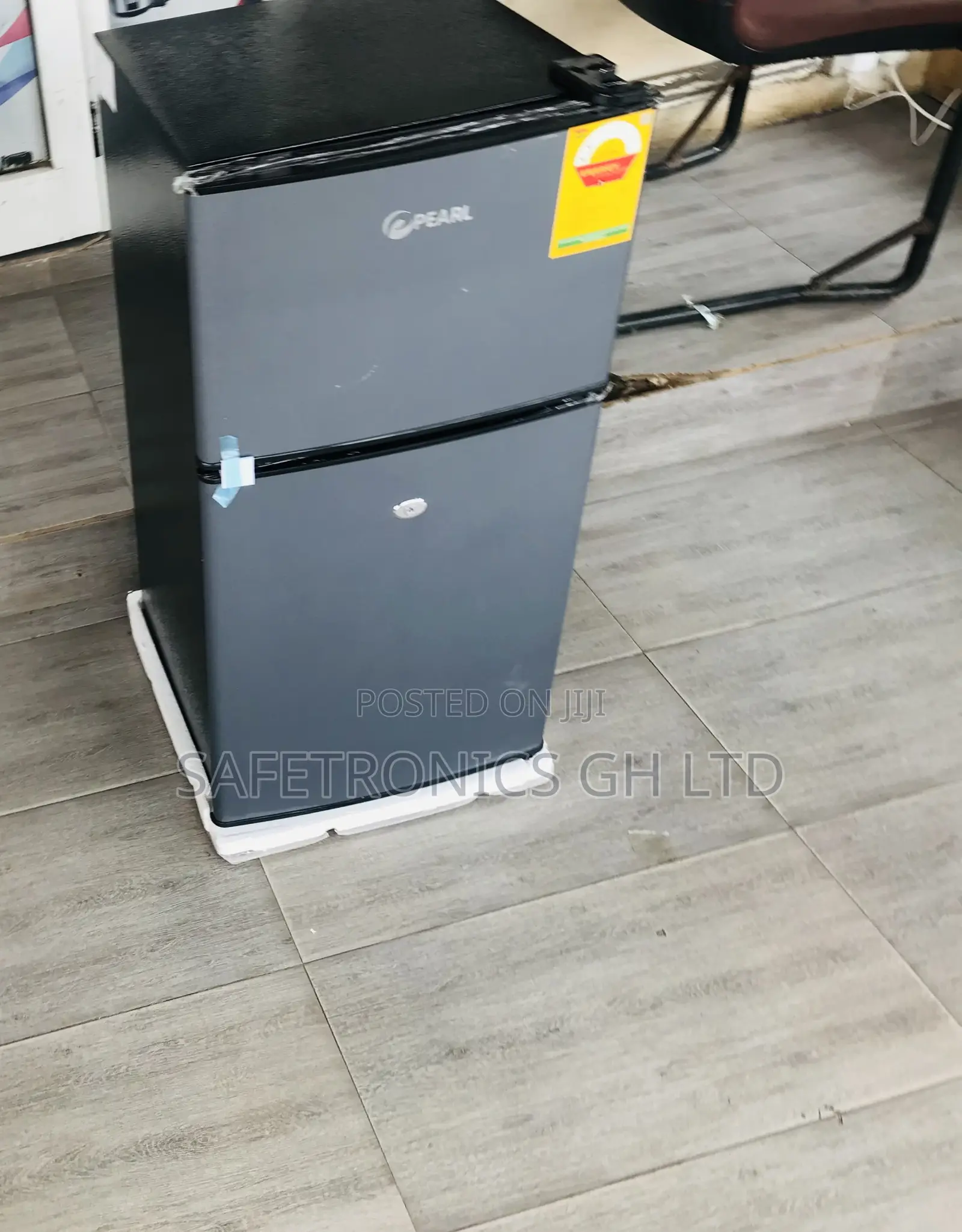 Available 90L Top Mount Tabletop Black 2 Doors Fridge