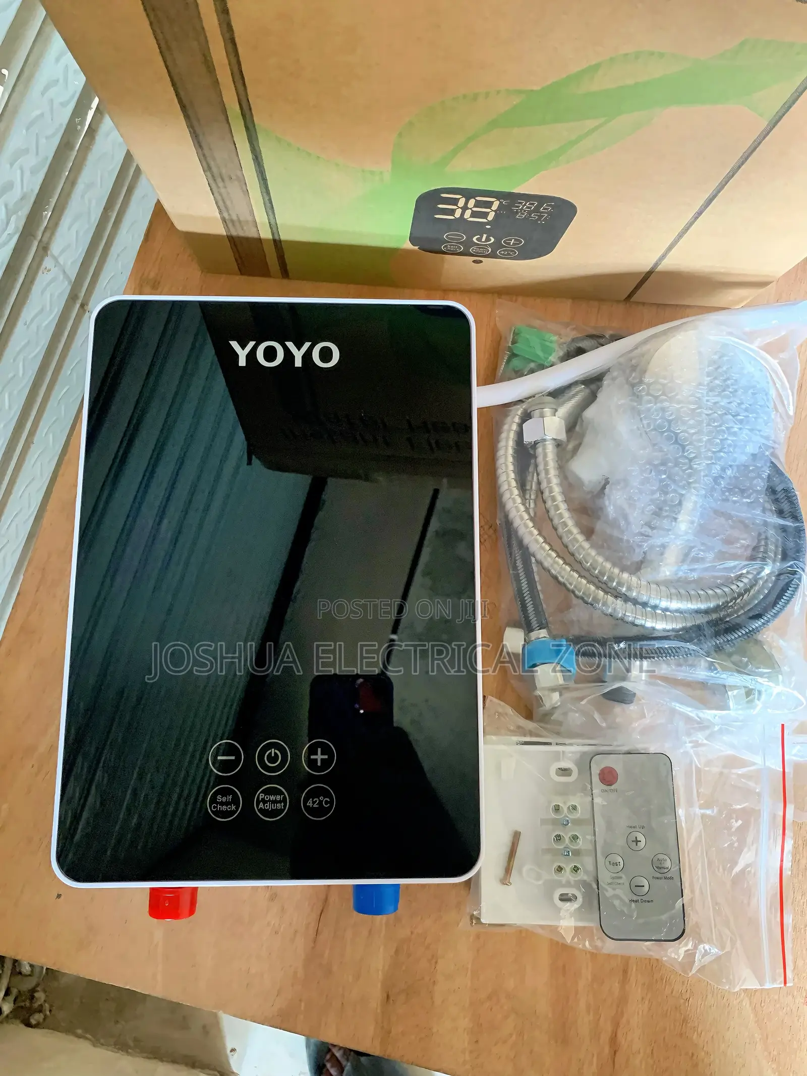 Instant Water Heater With Digital Adjustable Temperature