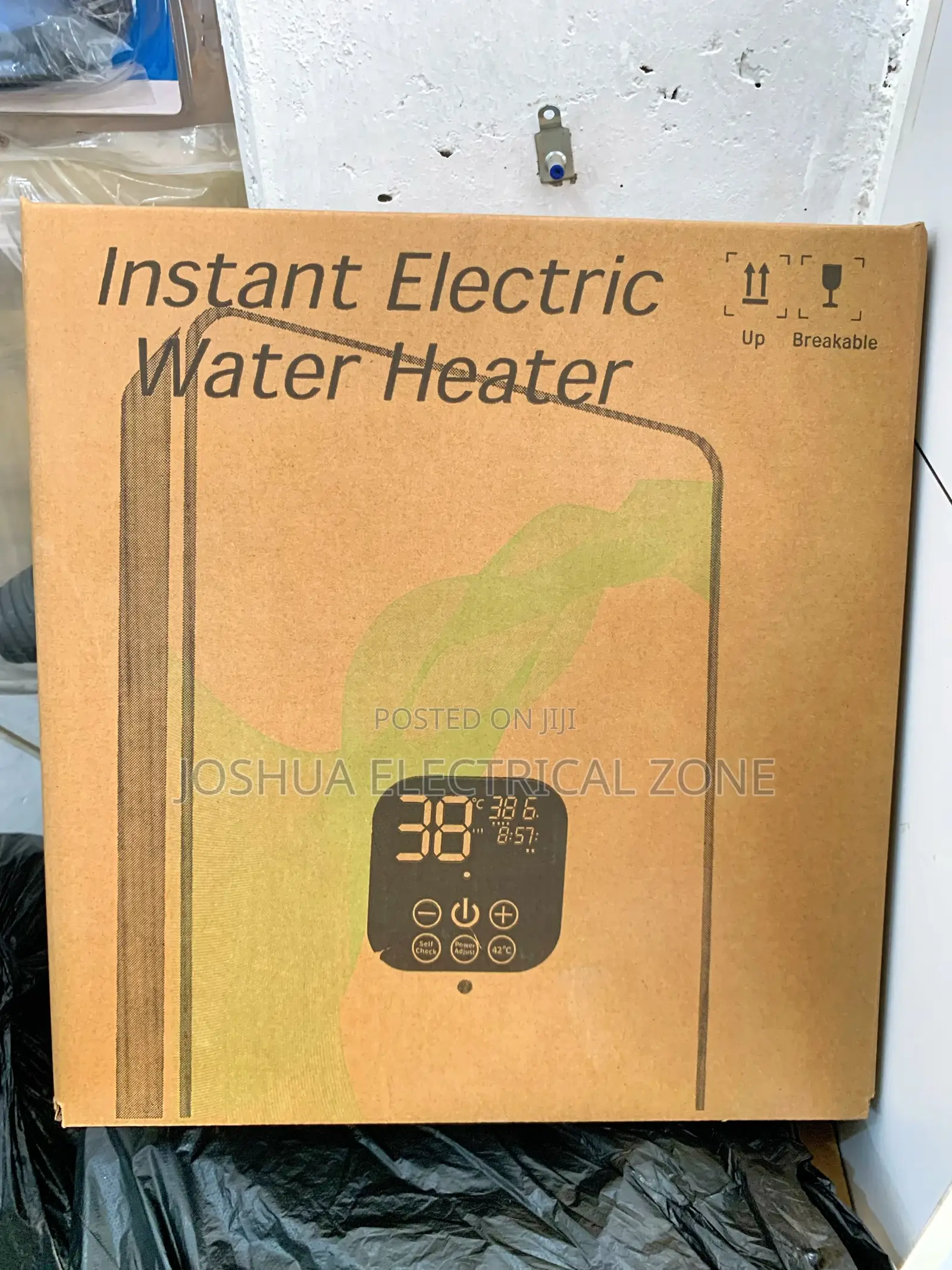 Instant Water Heater With Digital Adjustable Temperature
