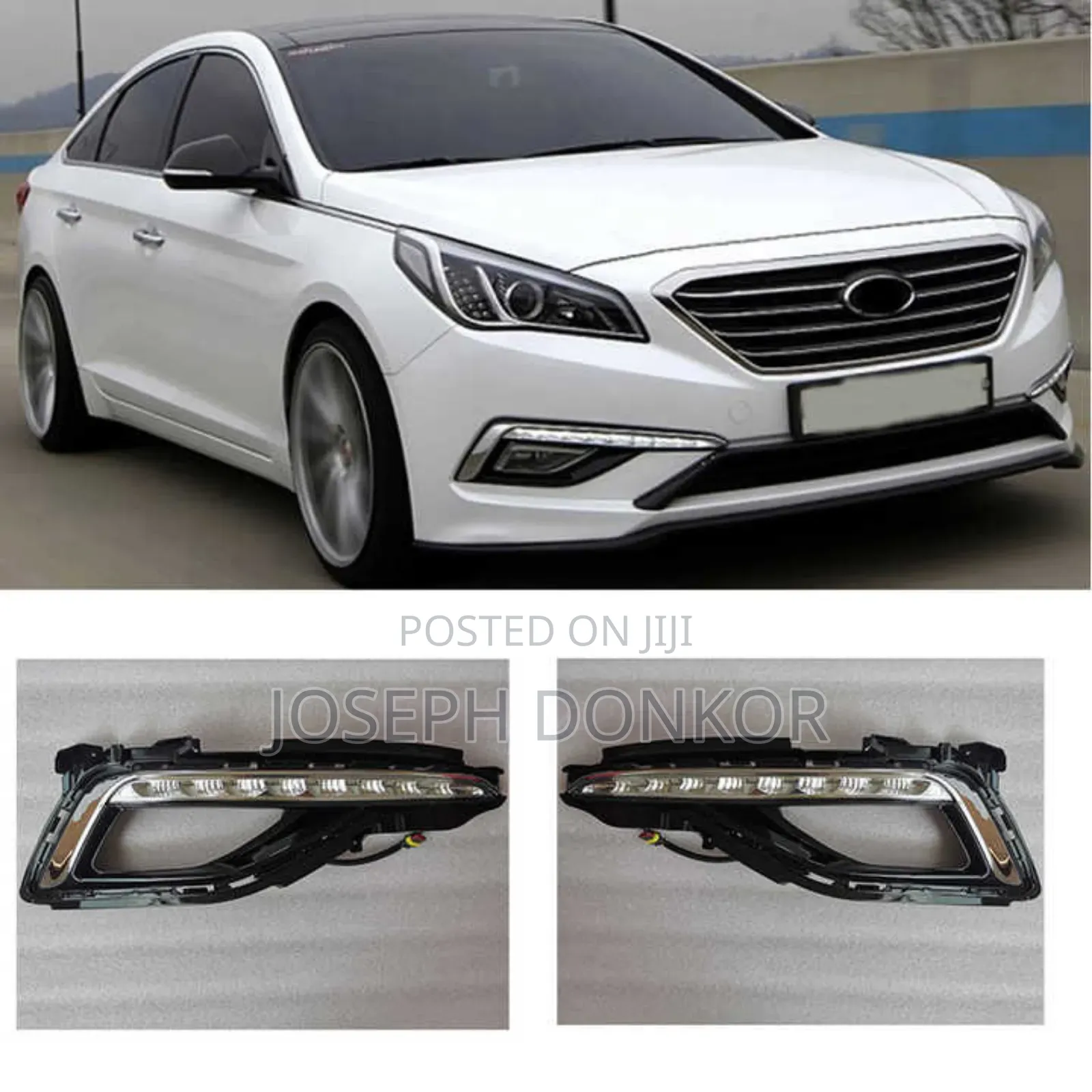 Sonata LED Fog Light Cover 2015,2016,2017