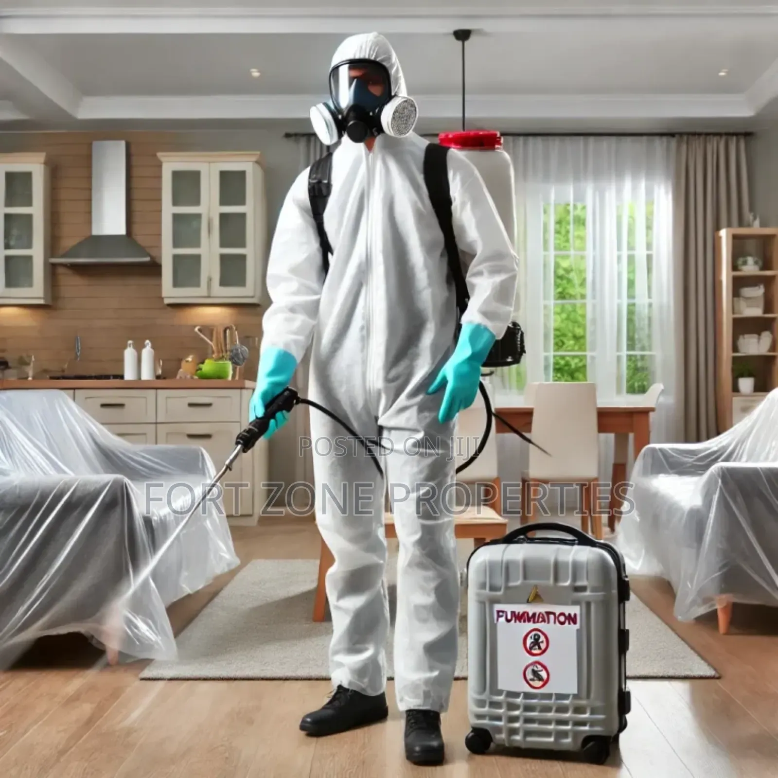 Shopping Mall Cleaning and Fumigation Service