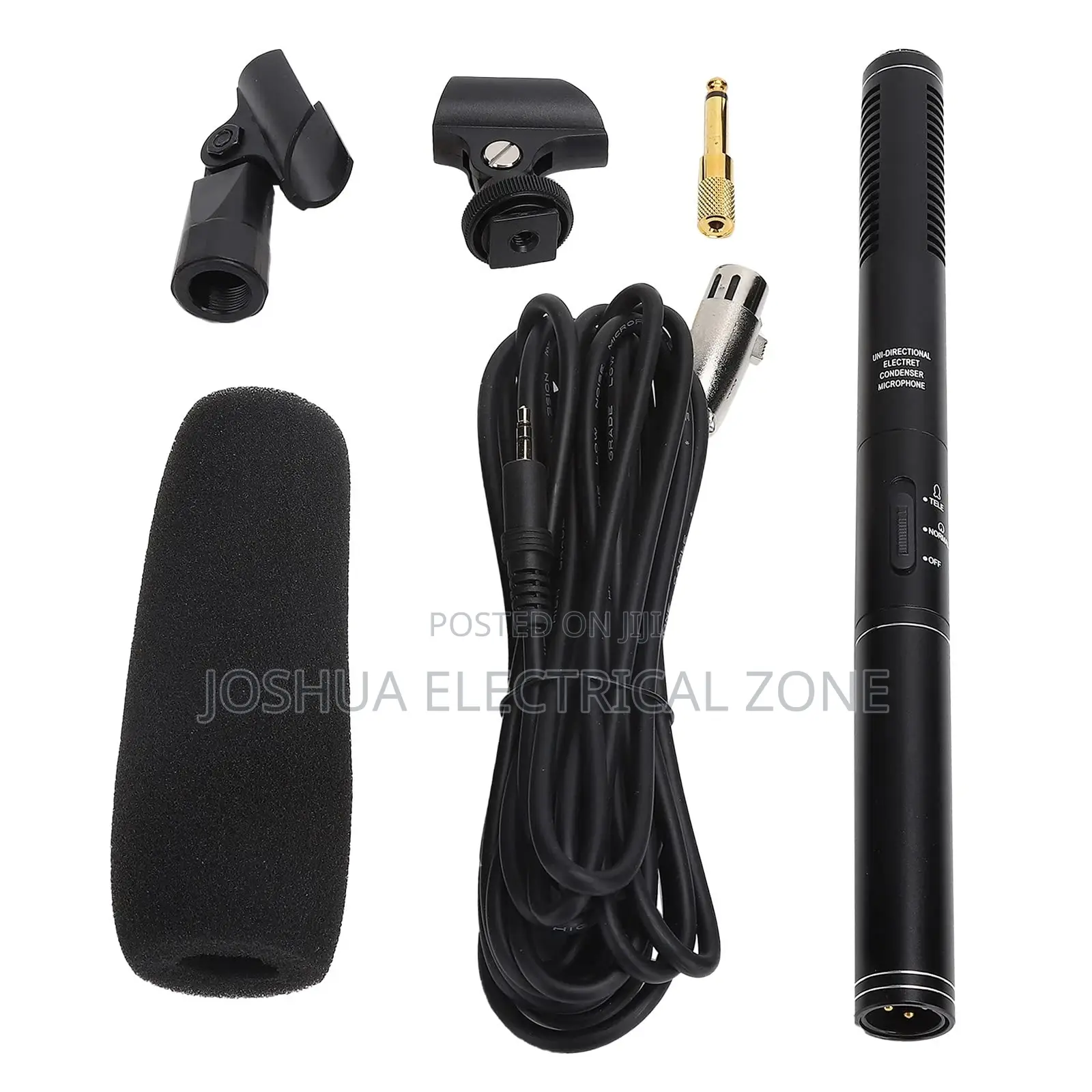 Interview Microphone for Phones and Cameras