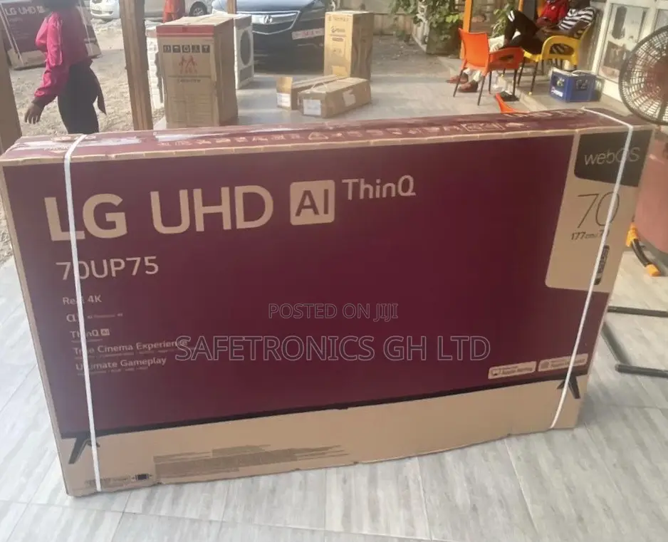 Durable LG 70” Smart UHD Led Android UP75 Series Tv