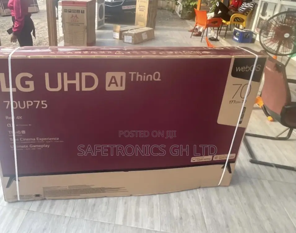 Durable LG 70” Smart UHD Led Android UP75 Series Tv