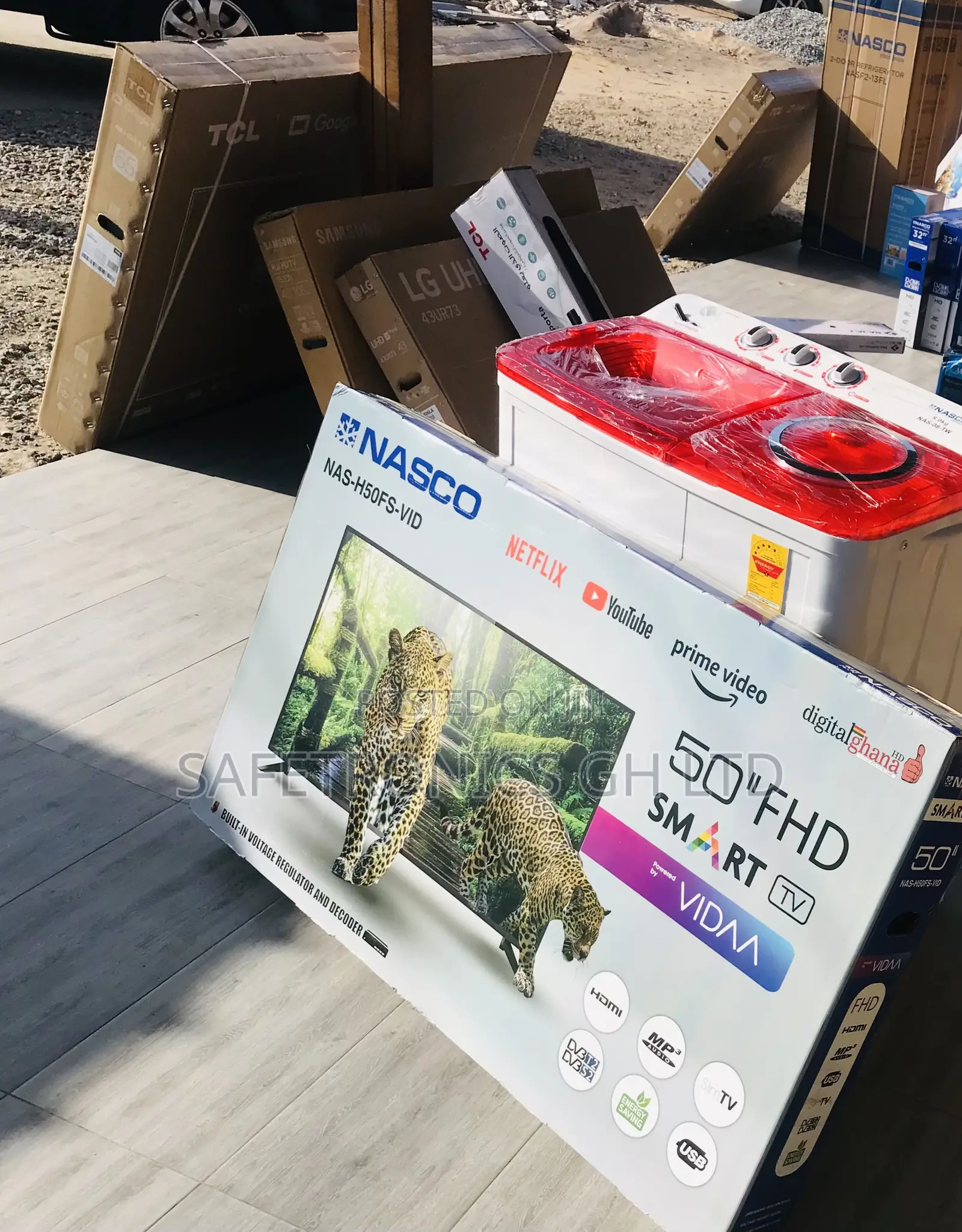 Correct 50” Smart UHD Led Android Nasco Tv