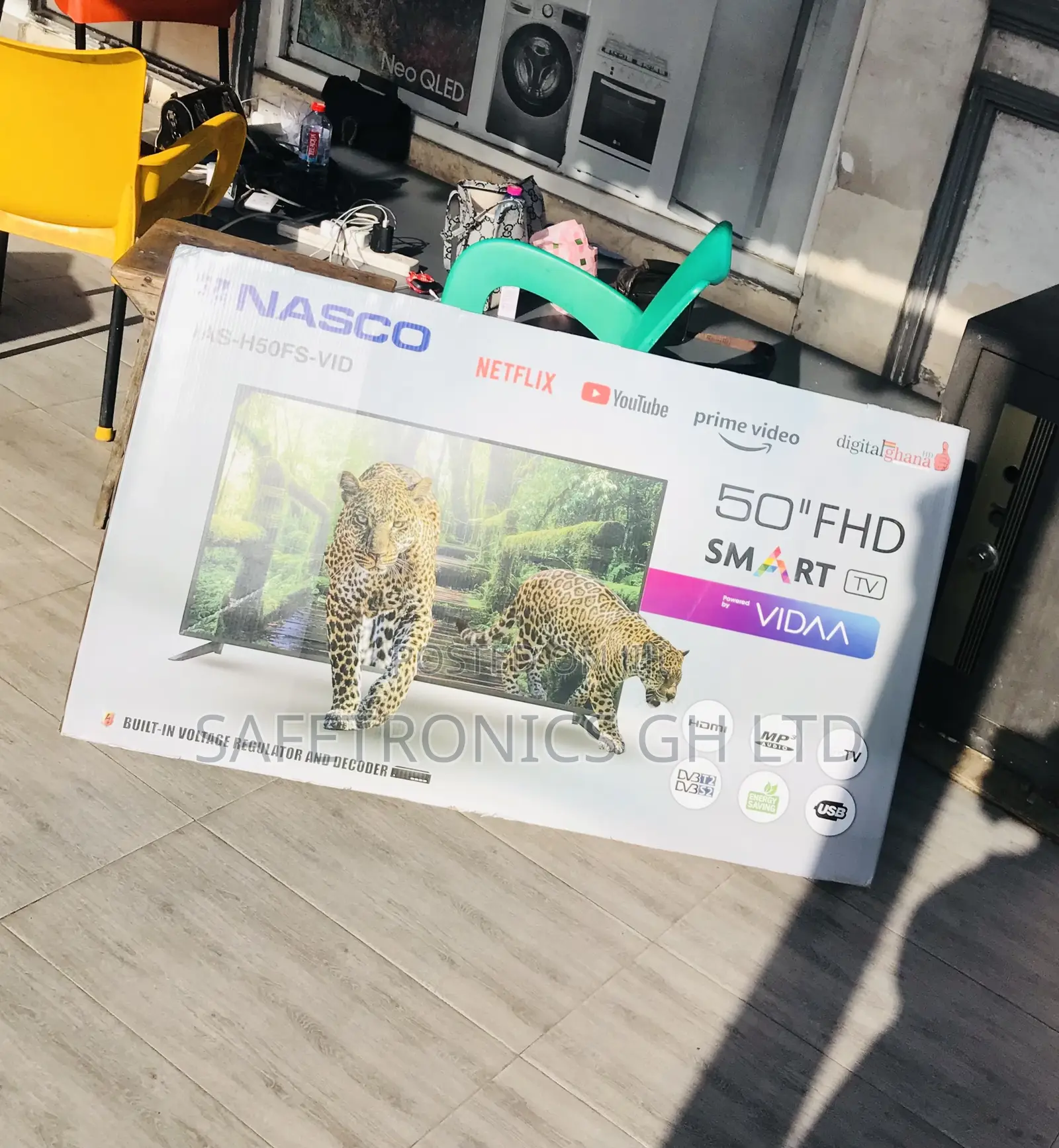 Correct 50” Smart UHD Led Android Nasco Tv