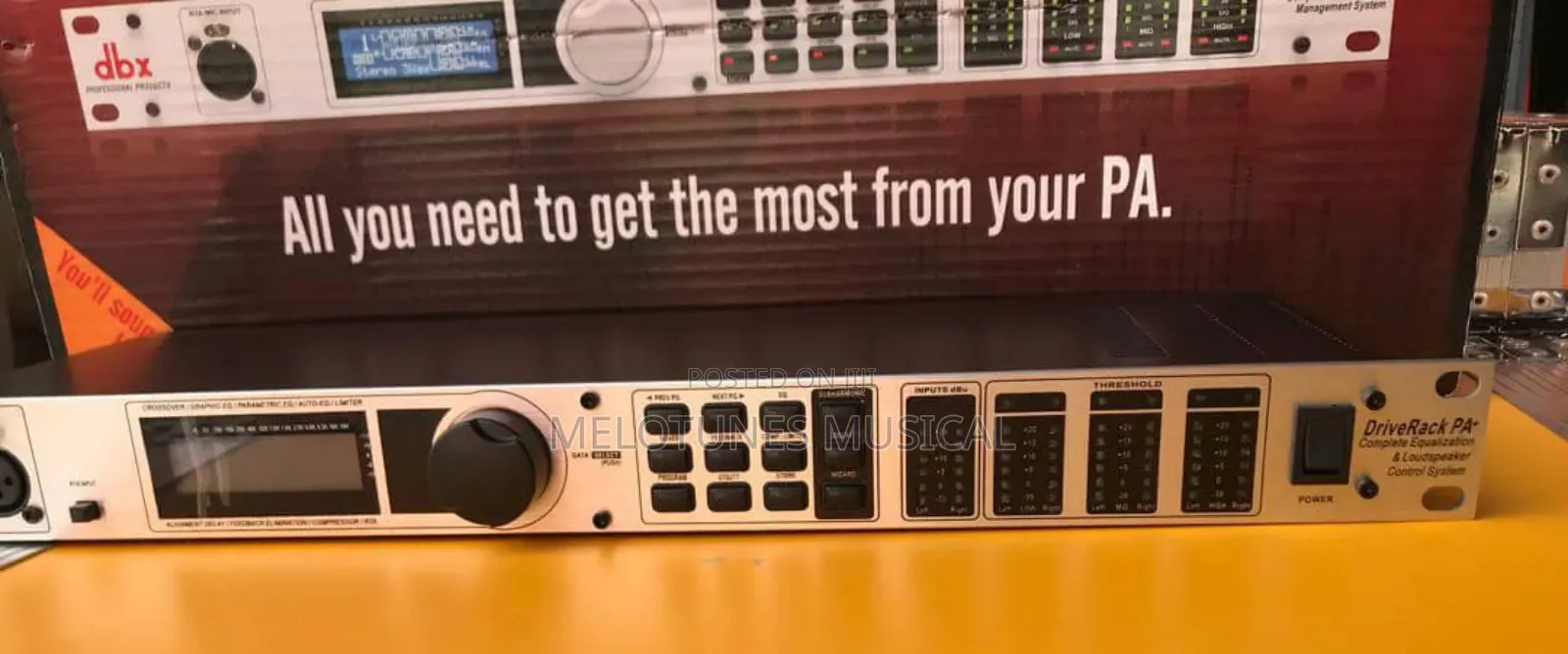 DBX Pa+ Driverack