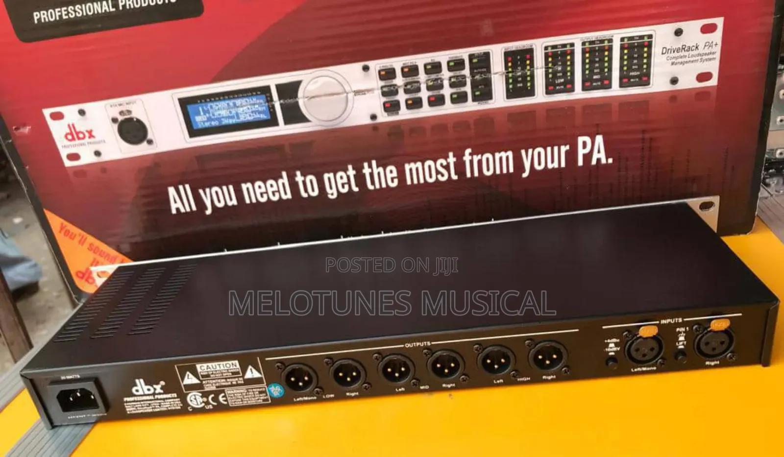 DBX Pa+ Driverack