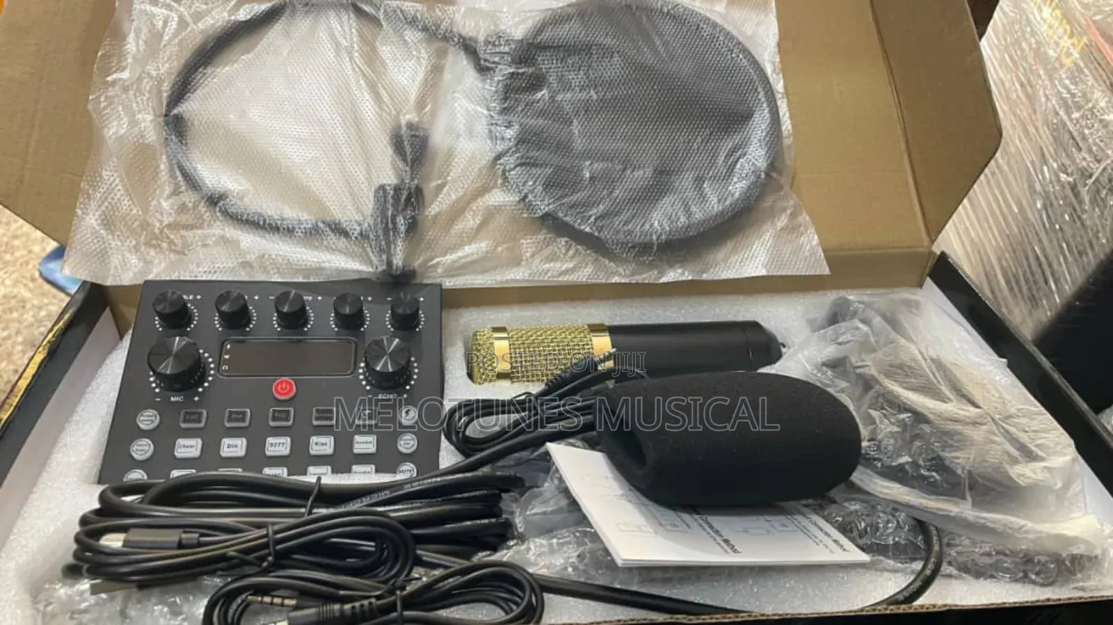 Bm-800 XLR Studio Podcast Microphone Kit